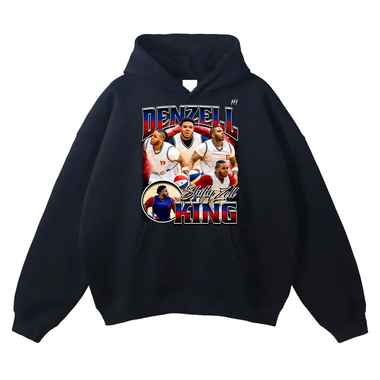 Denzell King Oversize Fleeced Hoodie
