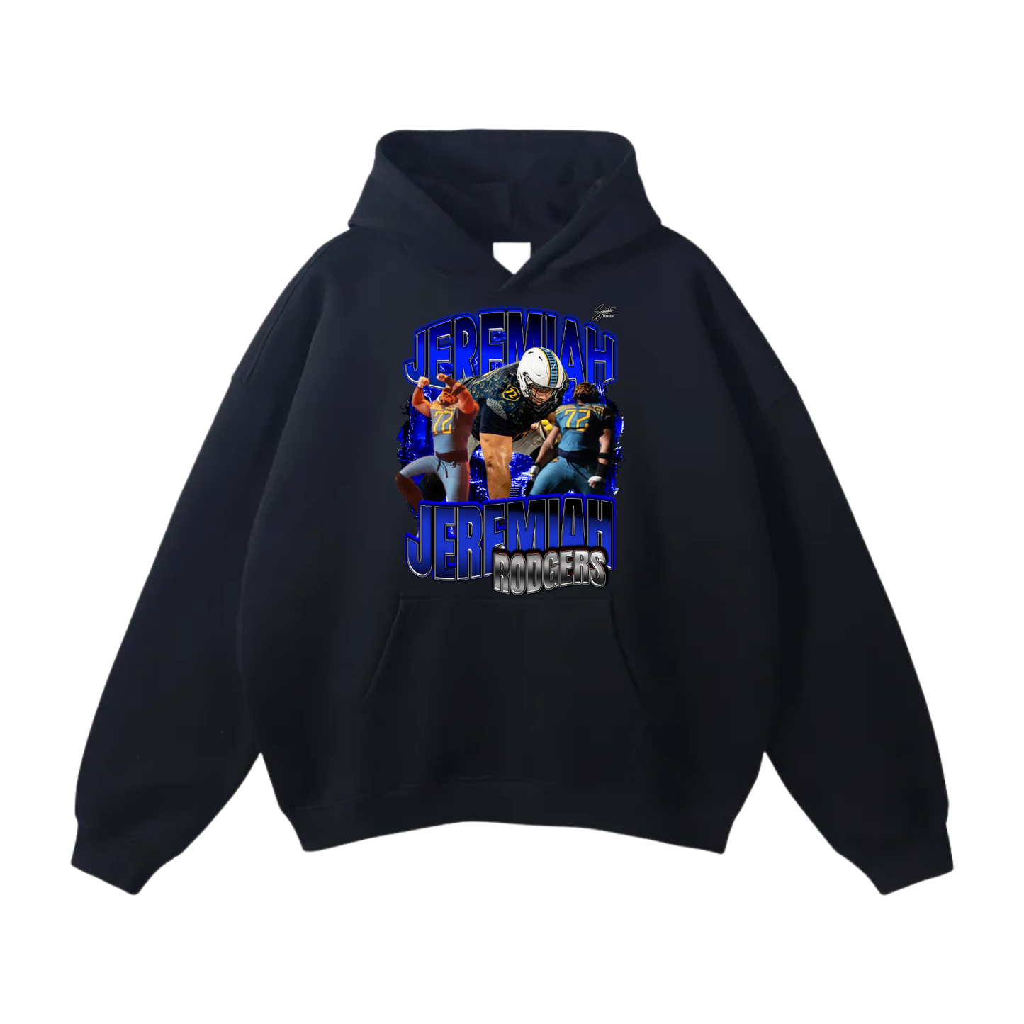 Jeremiah Rodgers Oversize Fleeced Hoodie