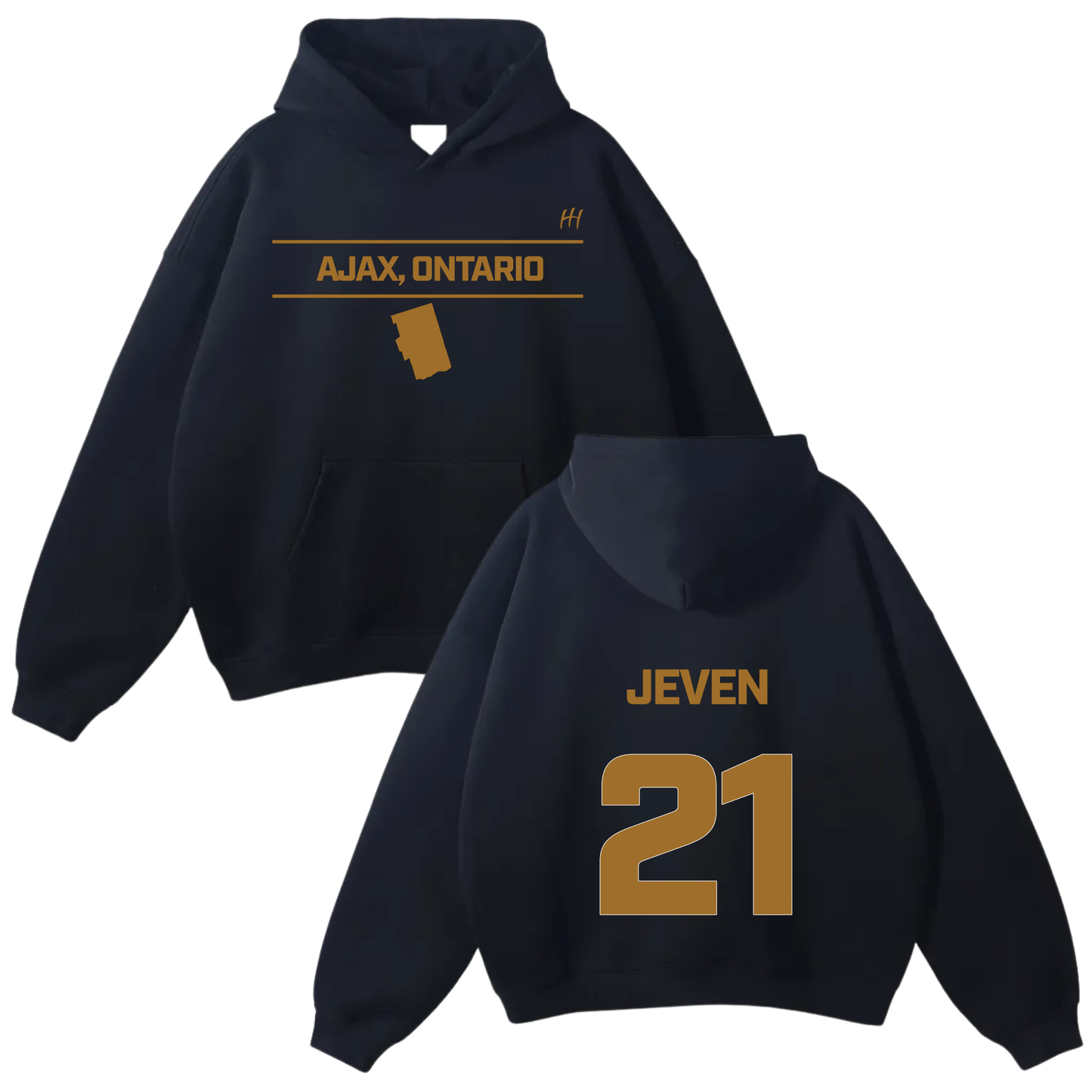 Jeven Eddy Oversize Fleeced Hoodie