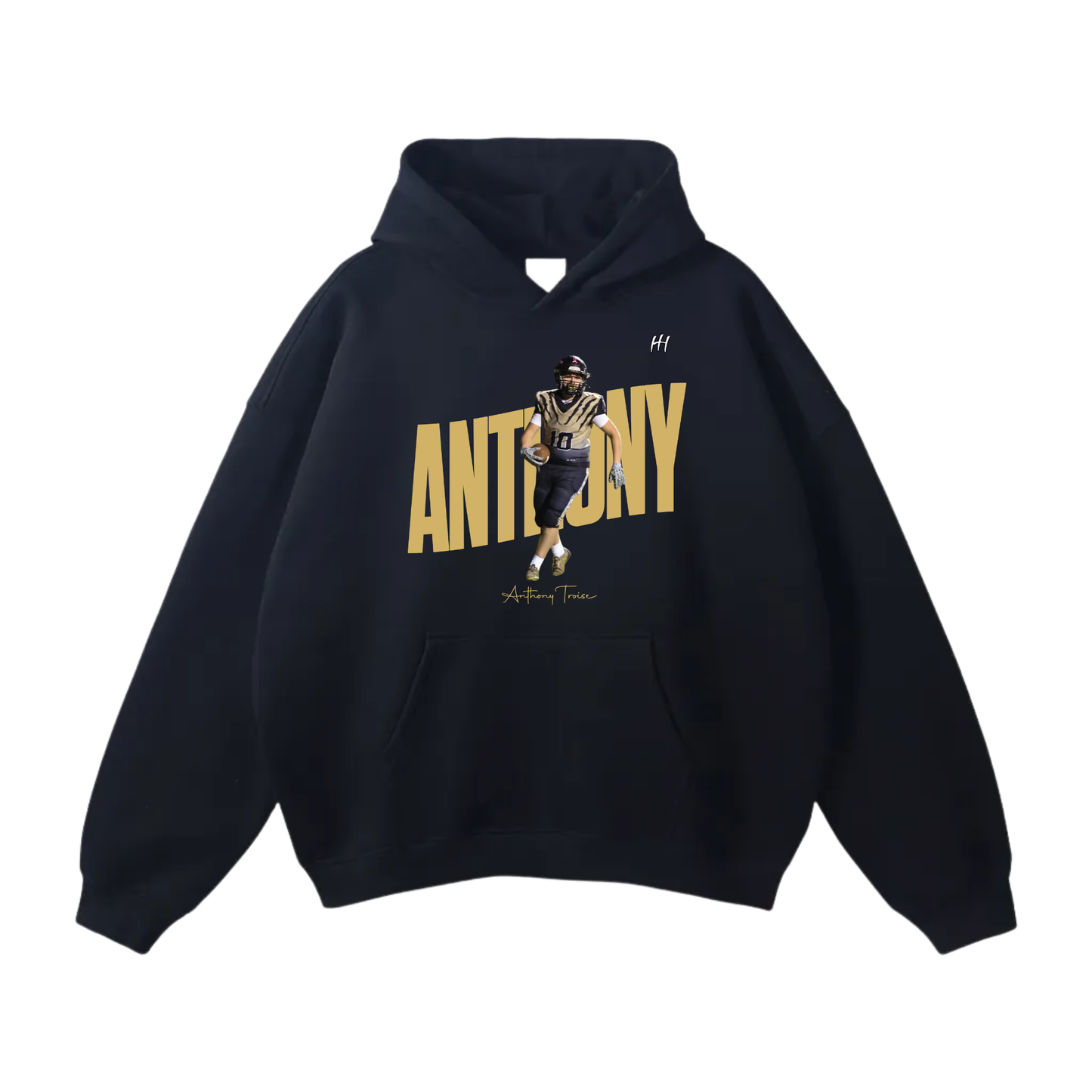 Anthony Troise Oversize Fleeced Hoodie