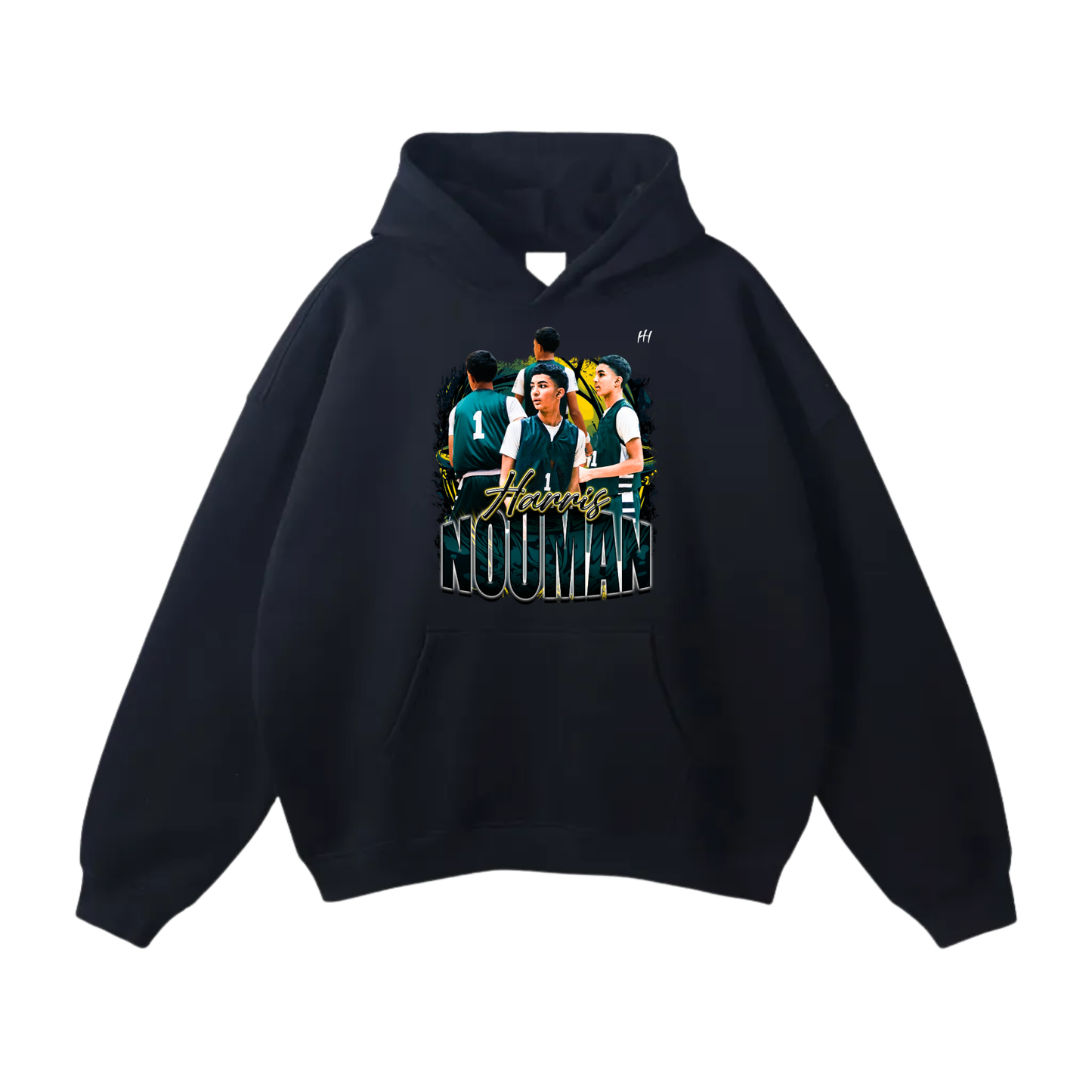 Harris Nouman Oversize Fleeced Hoodie