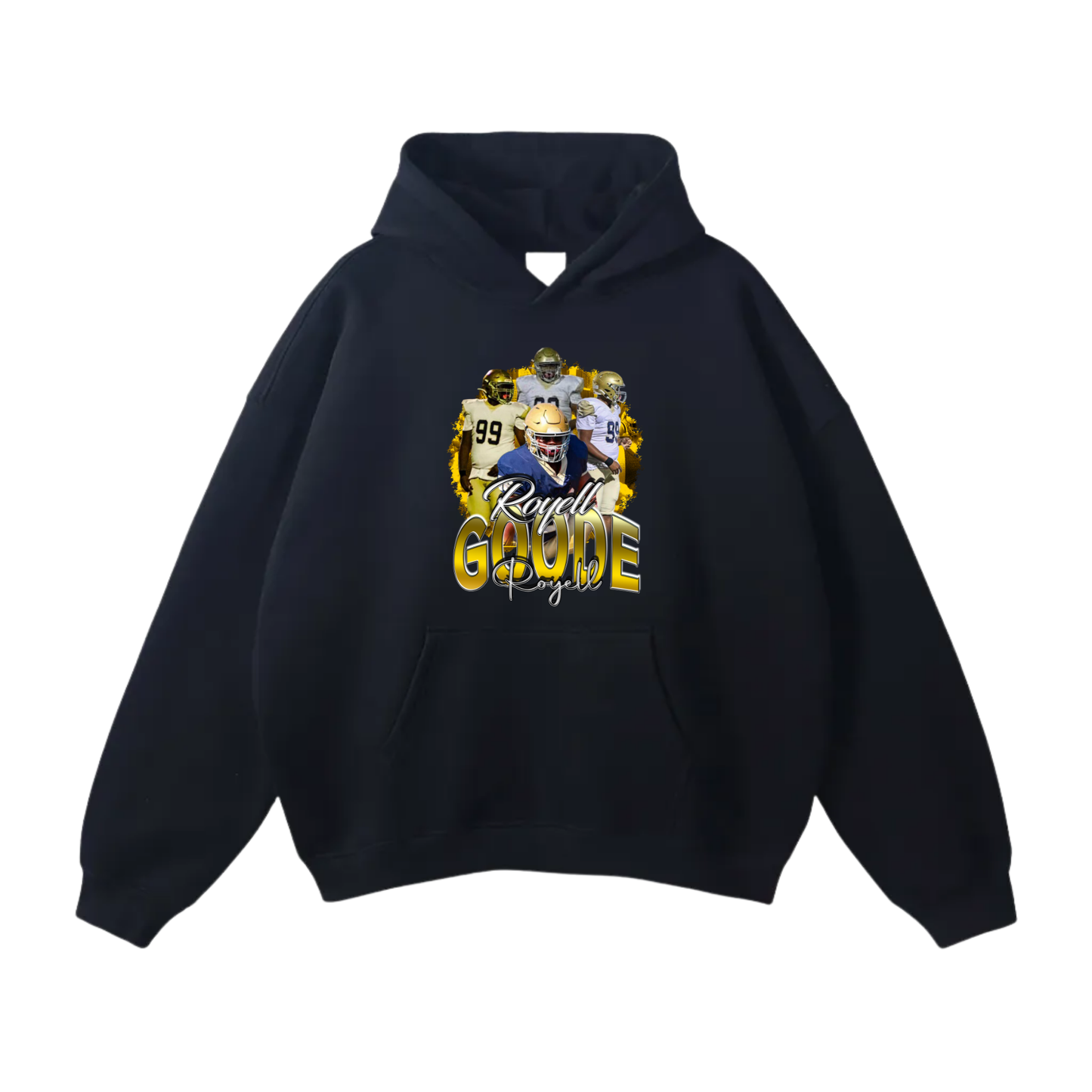 Royell Goode Oversize Fleeced Hoodie
