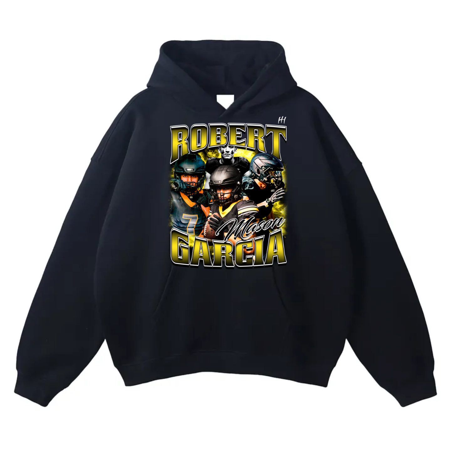 Robert Mason Garcia Oversize Fleeced Hoodie