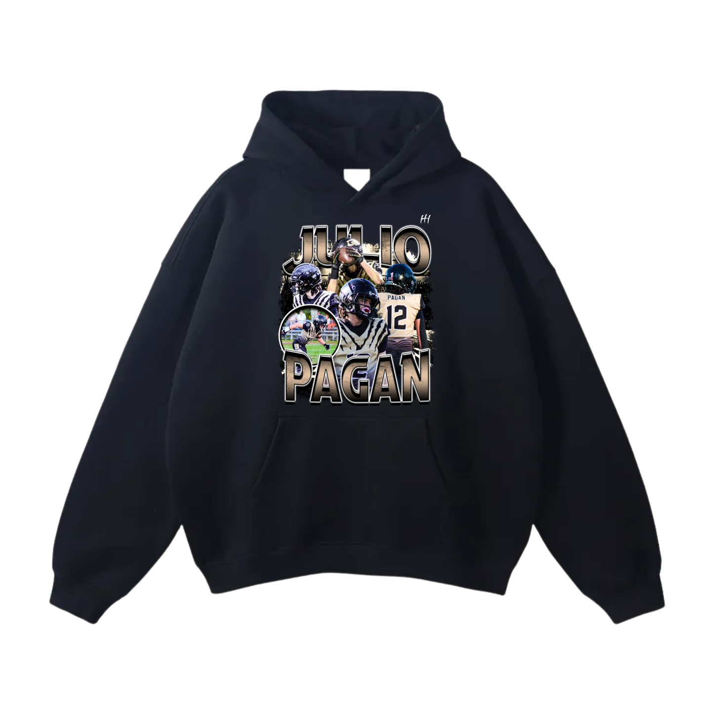 Julio Pagan Oversize Fleeced Hoodie