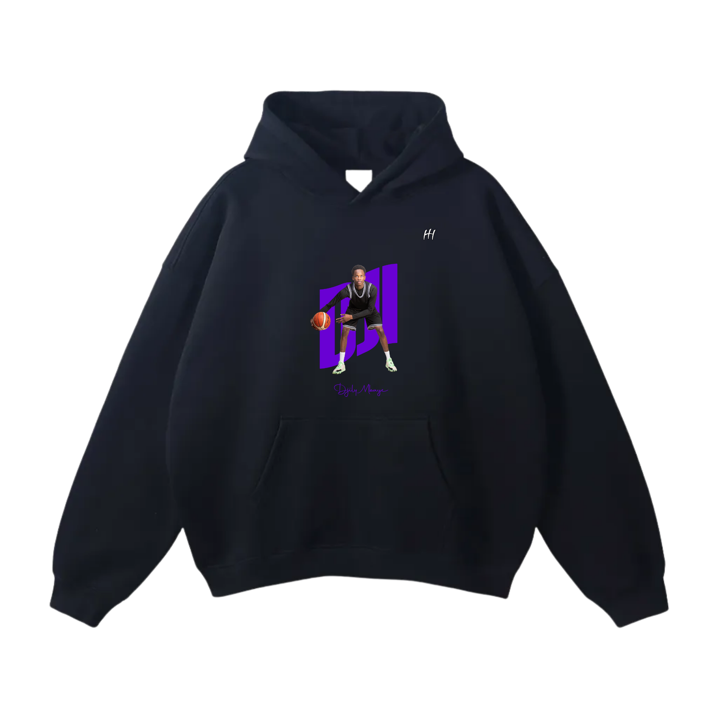 Djily Mbaye Oversize Fleeced Hoodie