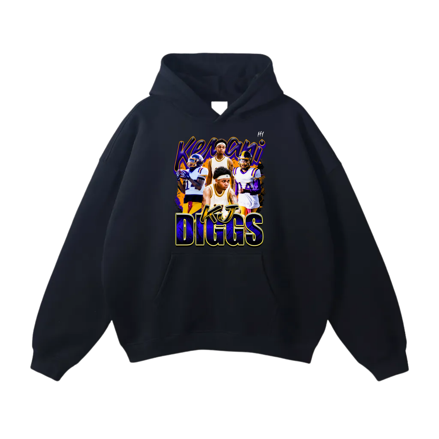Kemani Diggs Oversize Fleeced Hoodie