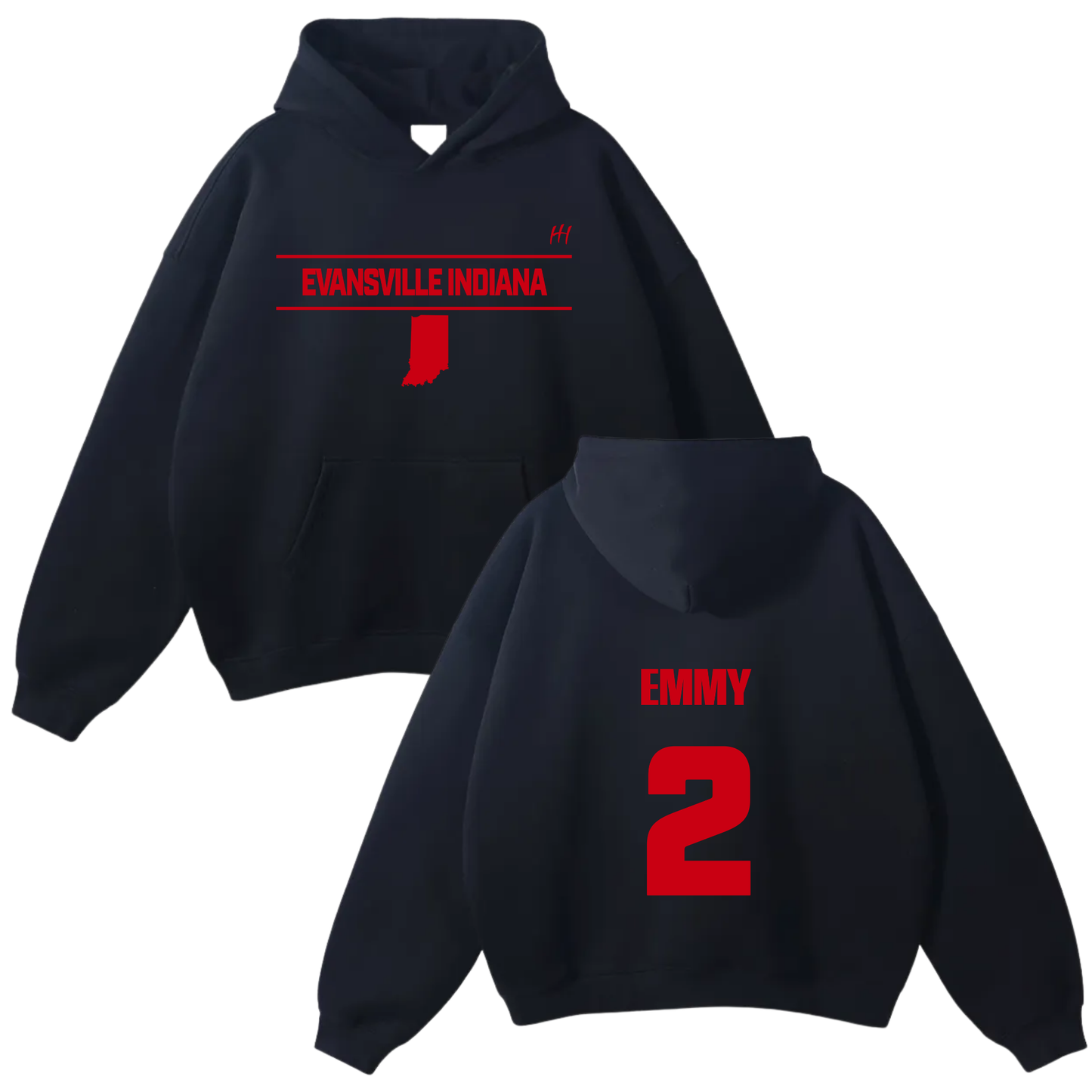 Emmalyn Higgins Oversize Fleeced Hoodie