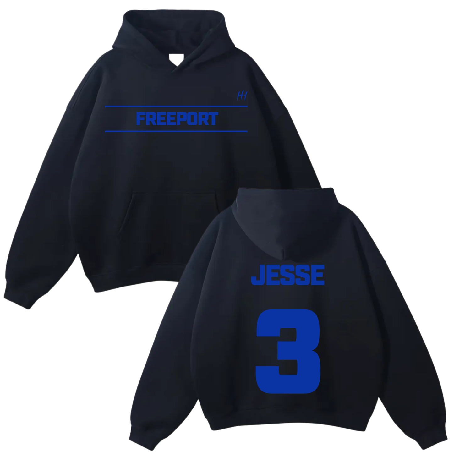 Jesse David Taylor Oversize Fleeced Hoodie