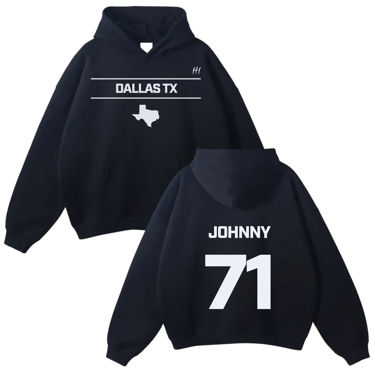 Johnny Parker Oversize Fleeced Hoodie