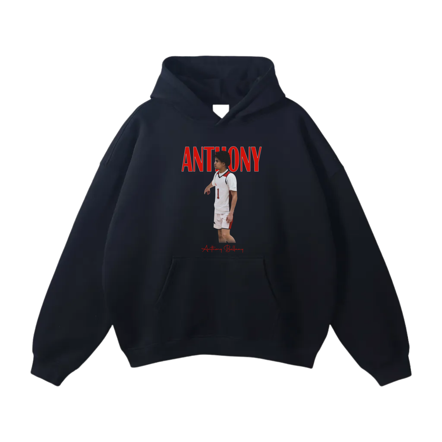 Anthony Bellamy Oversize Fleeced Hoodie