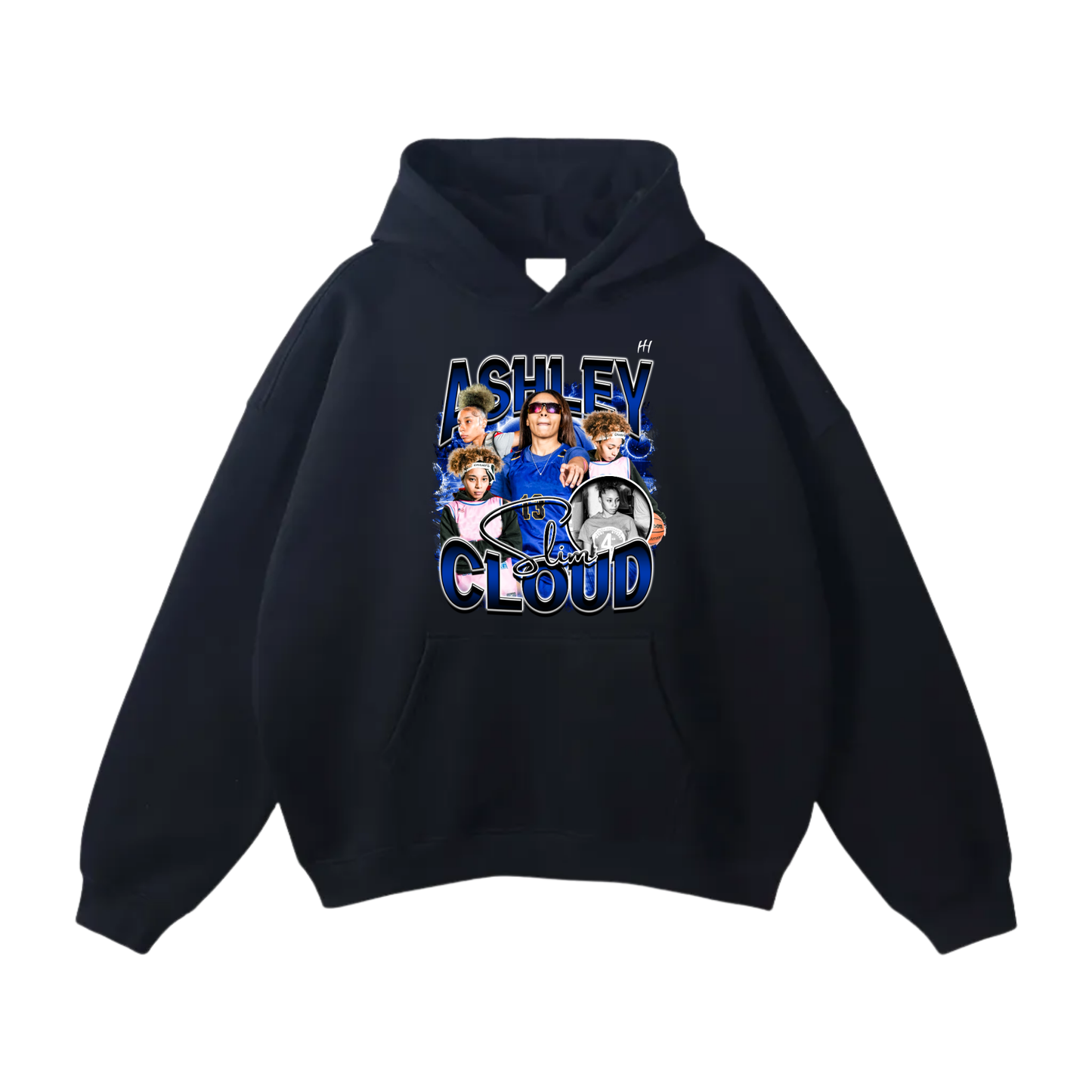 Ashley Cloud Oversize Fleeced Hoodie