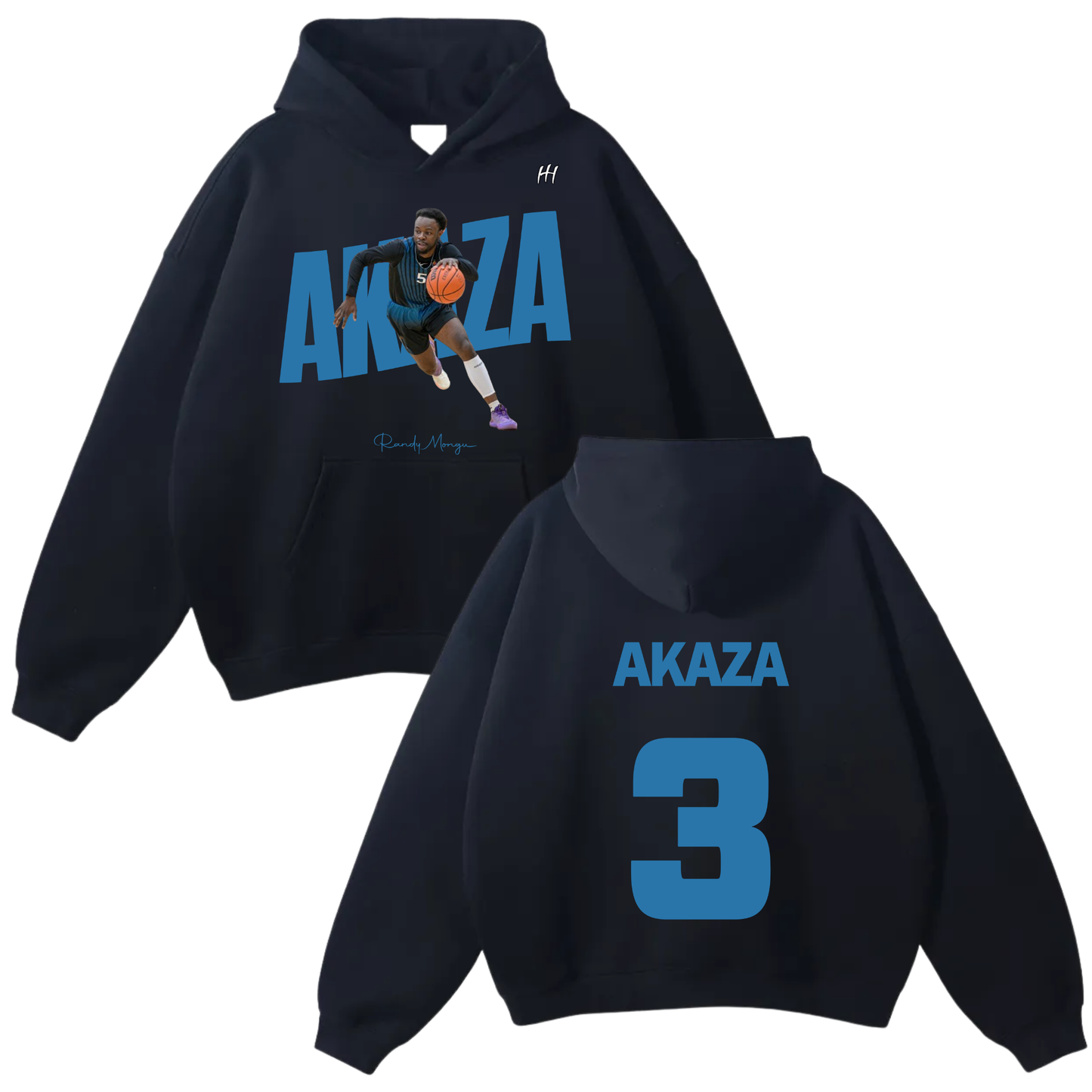 Randy MONGU Oversize Fleeced Hoodie