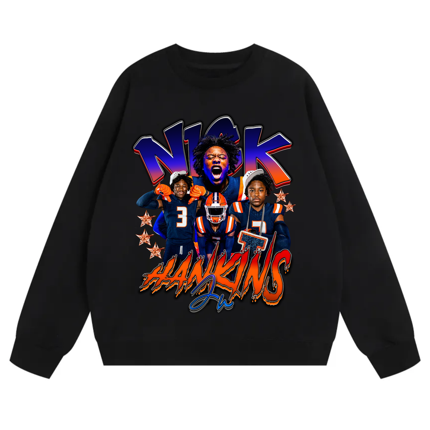 Nick Hankins Jr Heavyweight Crewneck Sweatshirt