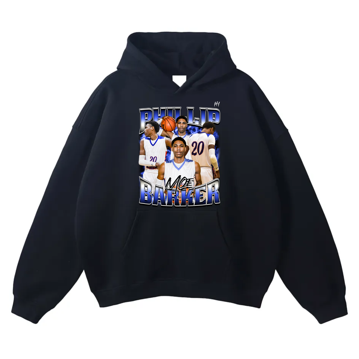 Phillip Barker Oversize Fleeced Hoodie