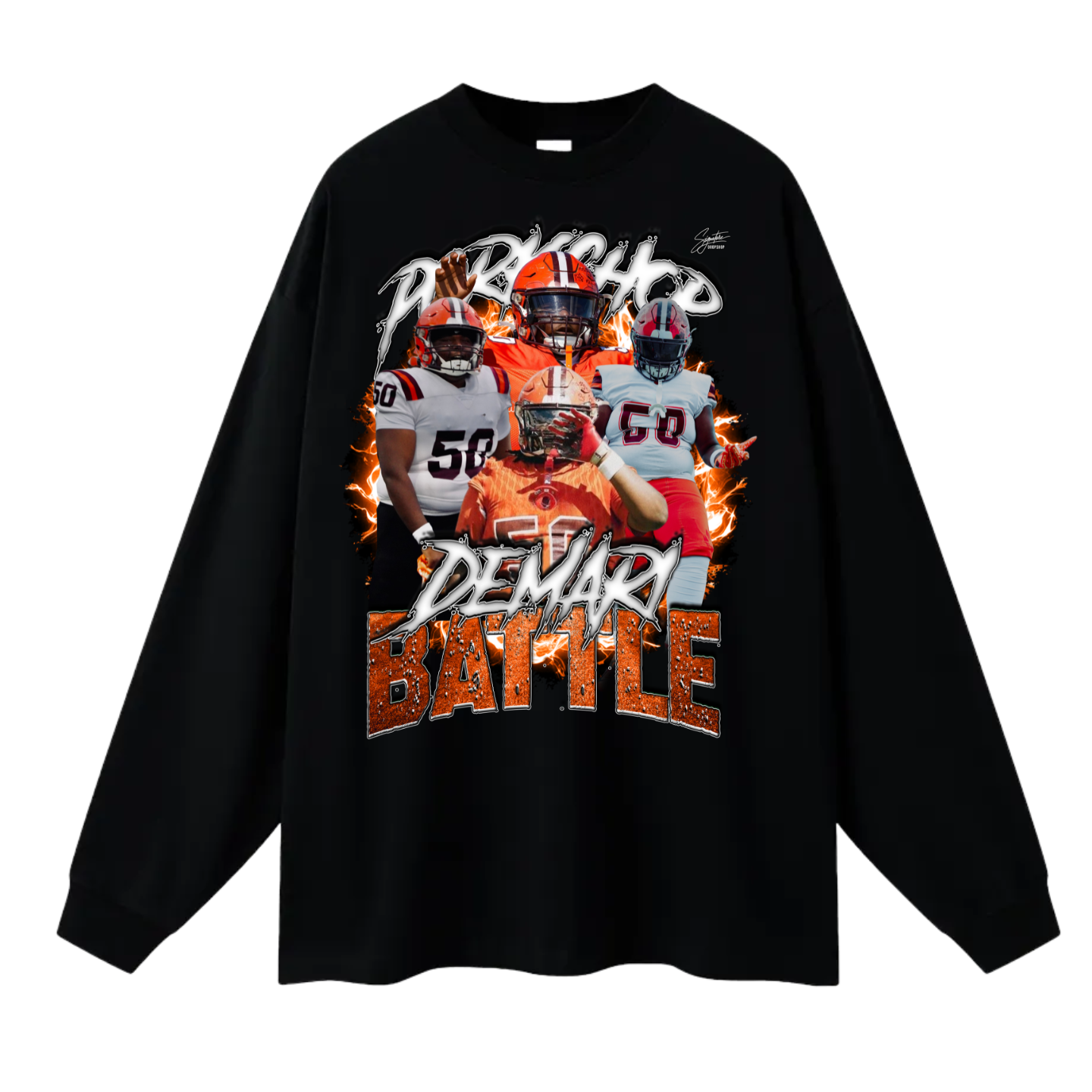 DeMari Battle Long Sleeve Tee