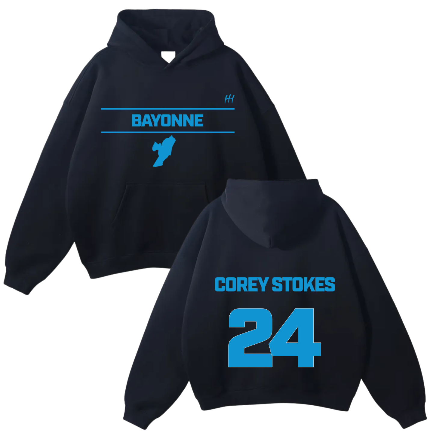 Corey Stokes Oversize Fleeced Hoodie
