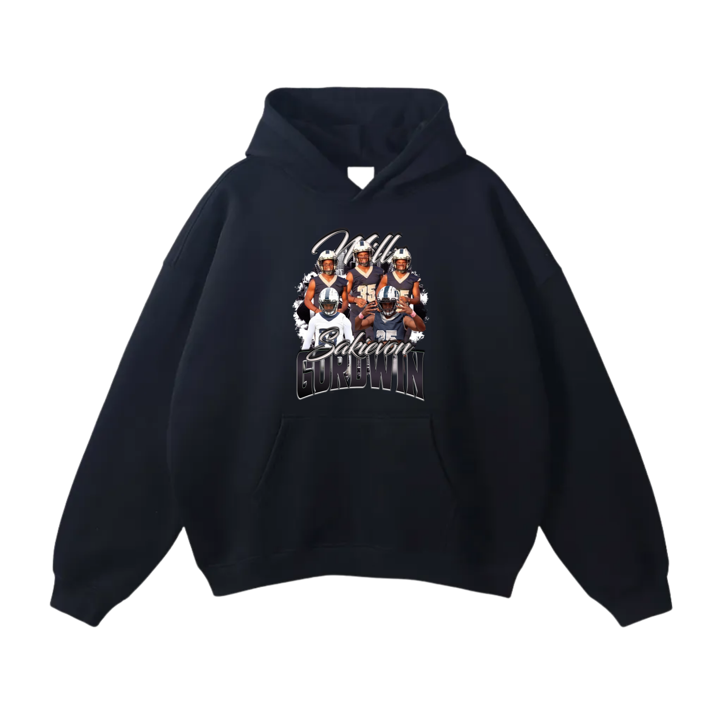 Sakievon Gordwin Oversize Fleeced Hoodie
