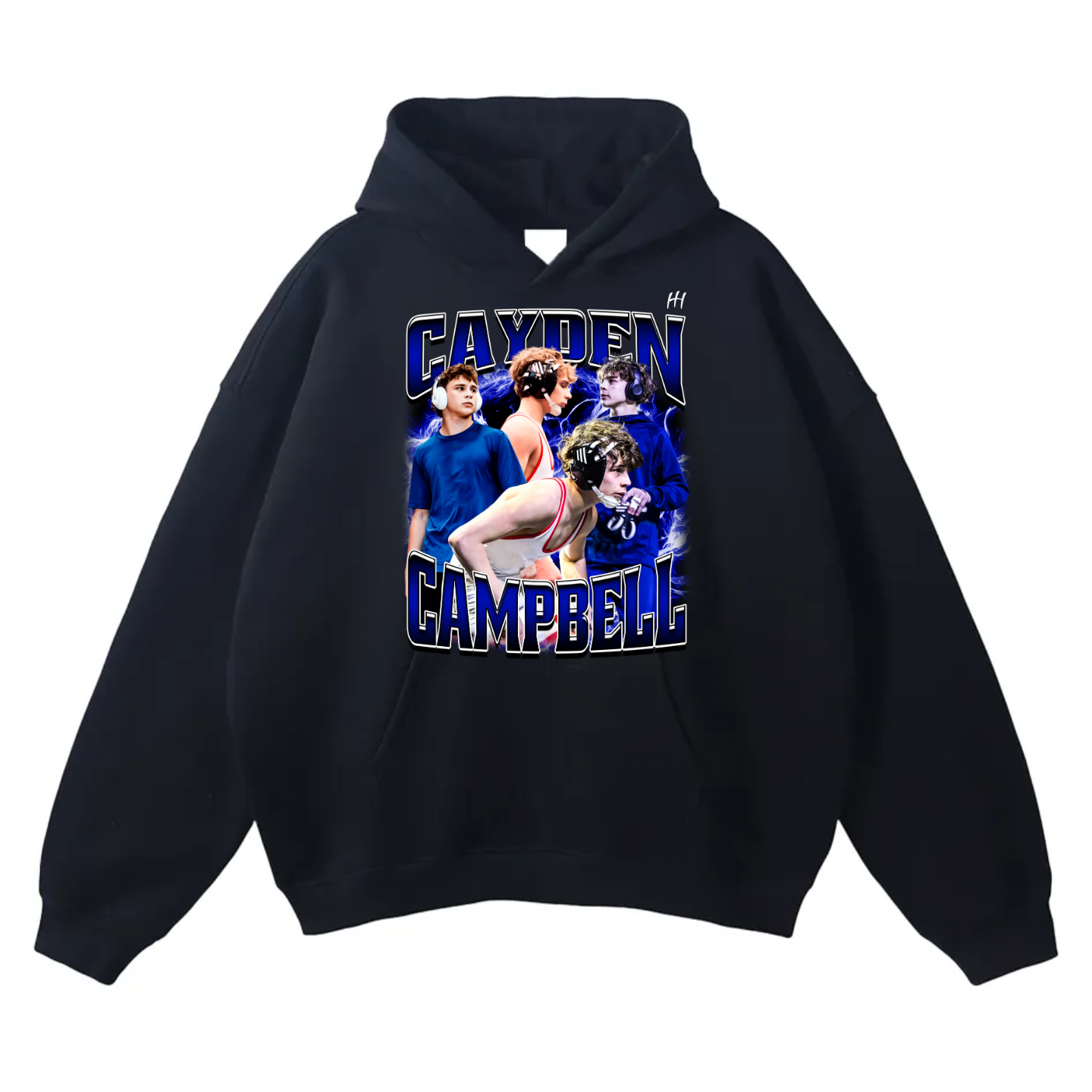 Cayden Campbell Oversize Fleeced Hoodie