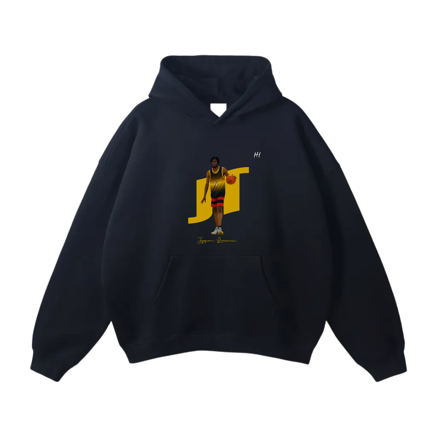 Jyquan Lawrence Oversize Fleeced Hoodie
