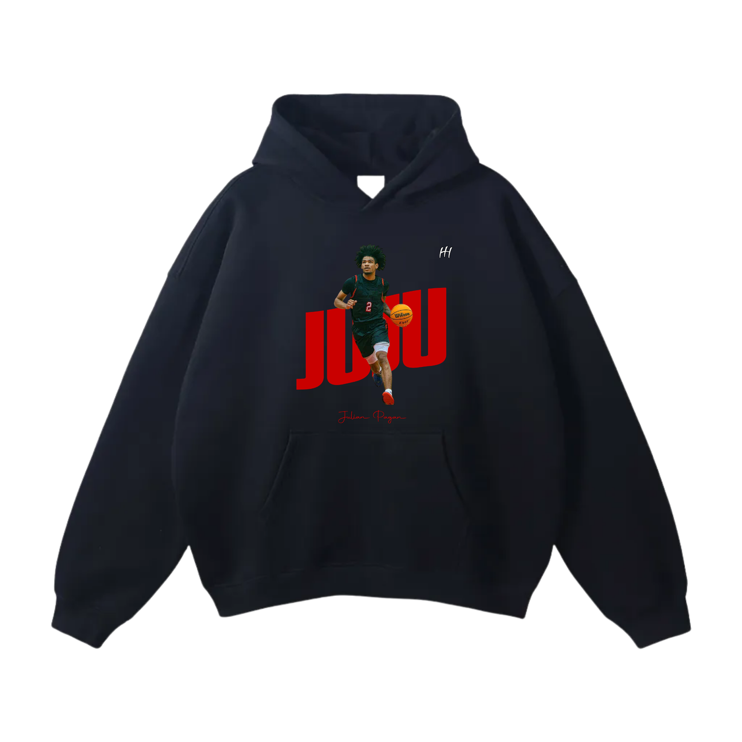 Julian Pagan Oversize Fleeced Hoodie