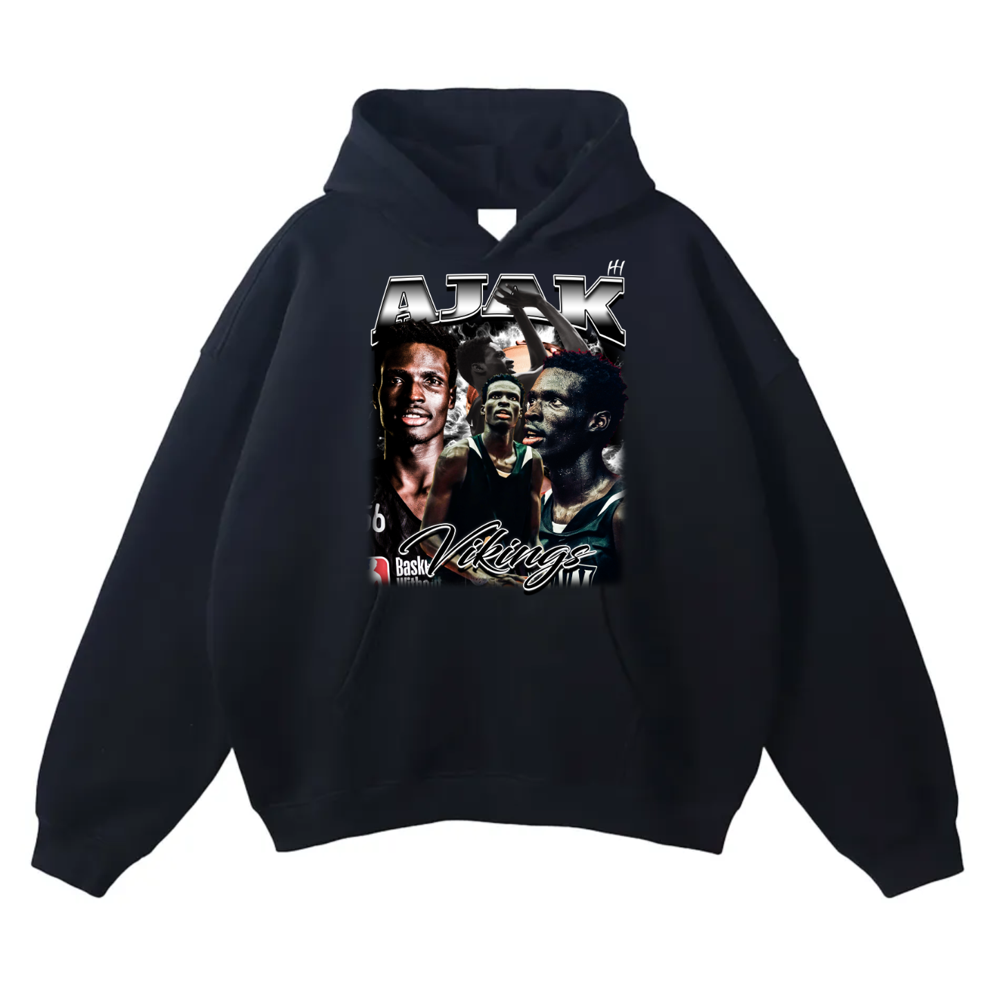 Ajak Oversize Fleeced Hoodie