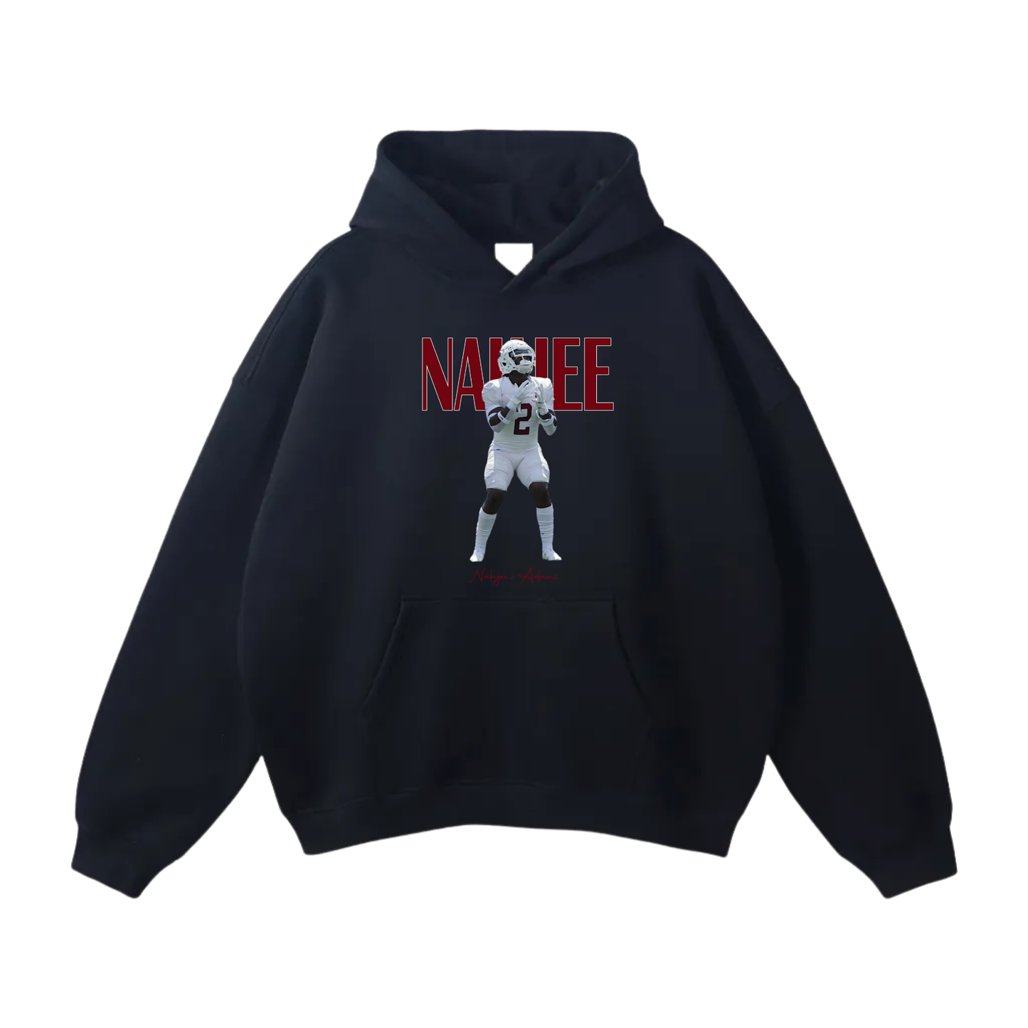 Nahjee Adams Oversize Fleeced Hoodie