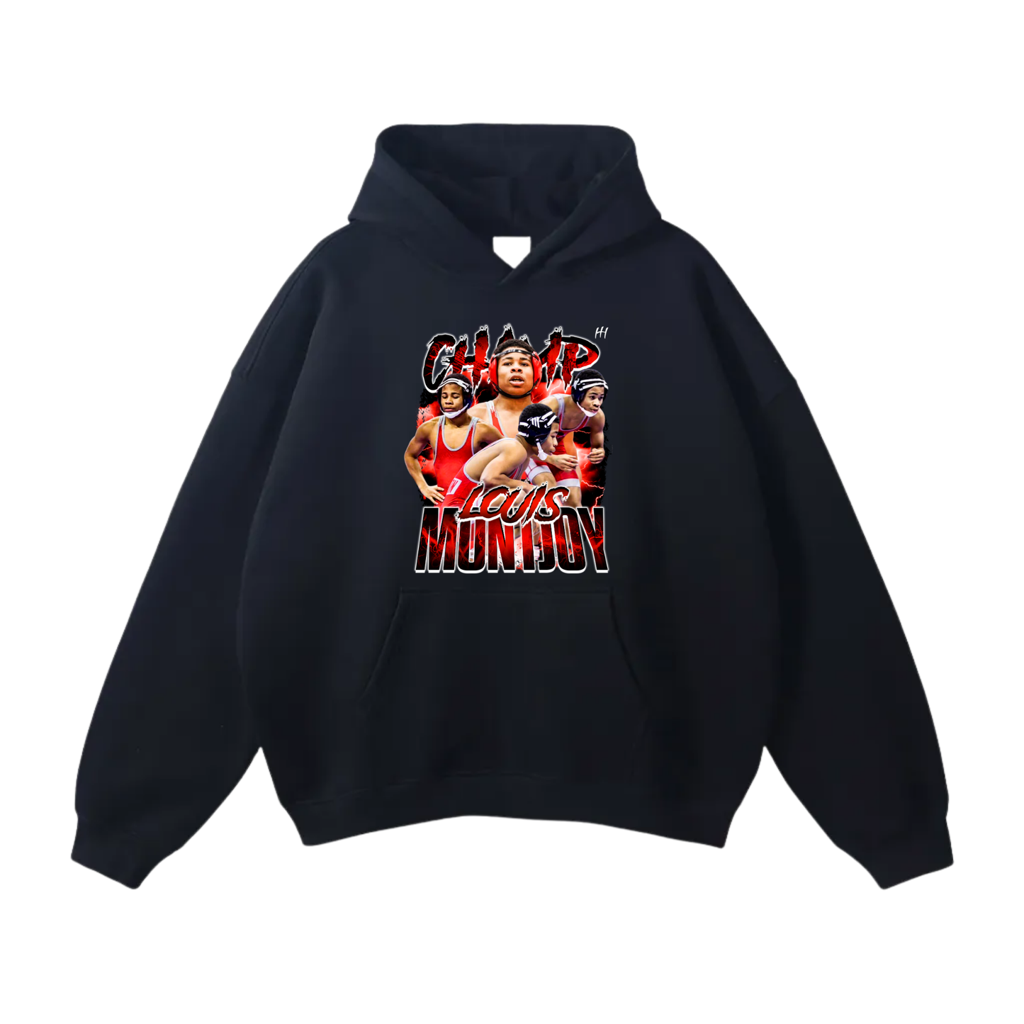 Louis Montjoy Oversize Fleeced Hoodie