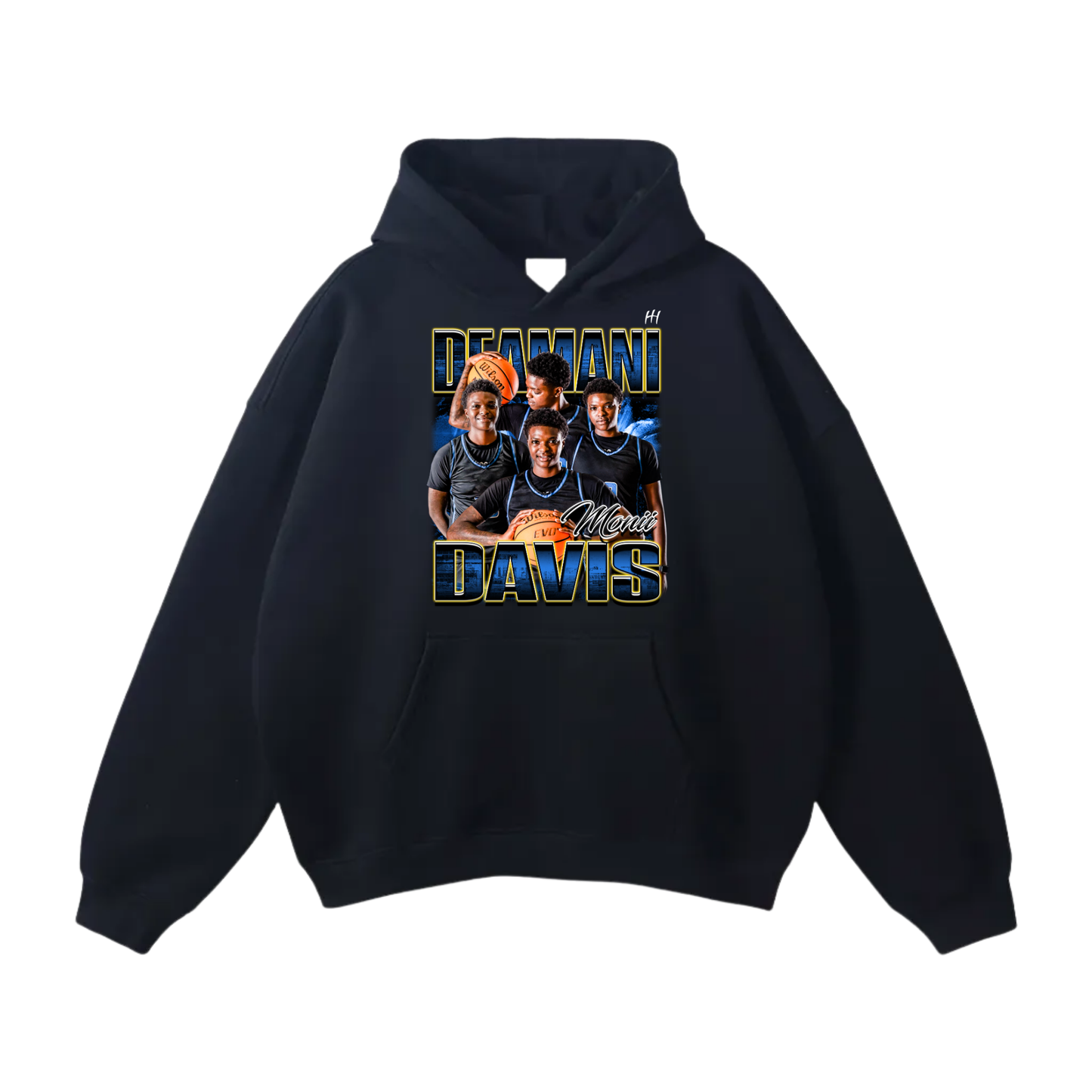 Deamani Davis Oversize Fleeced Hoodie
