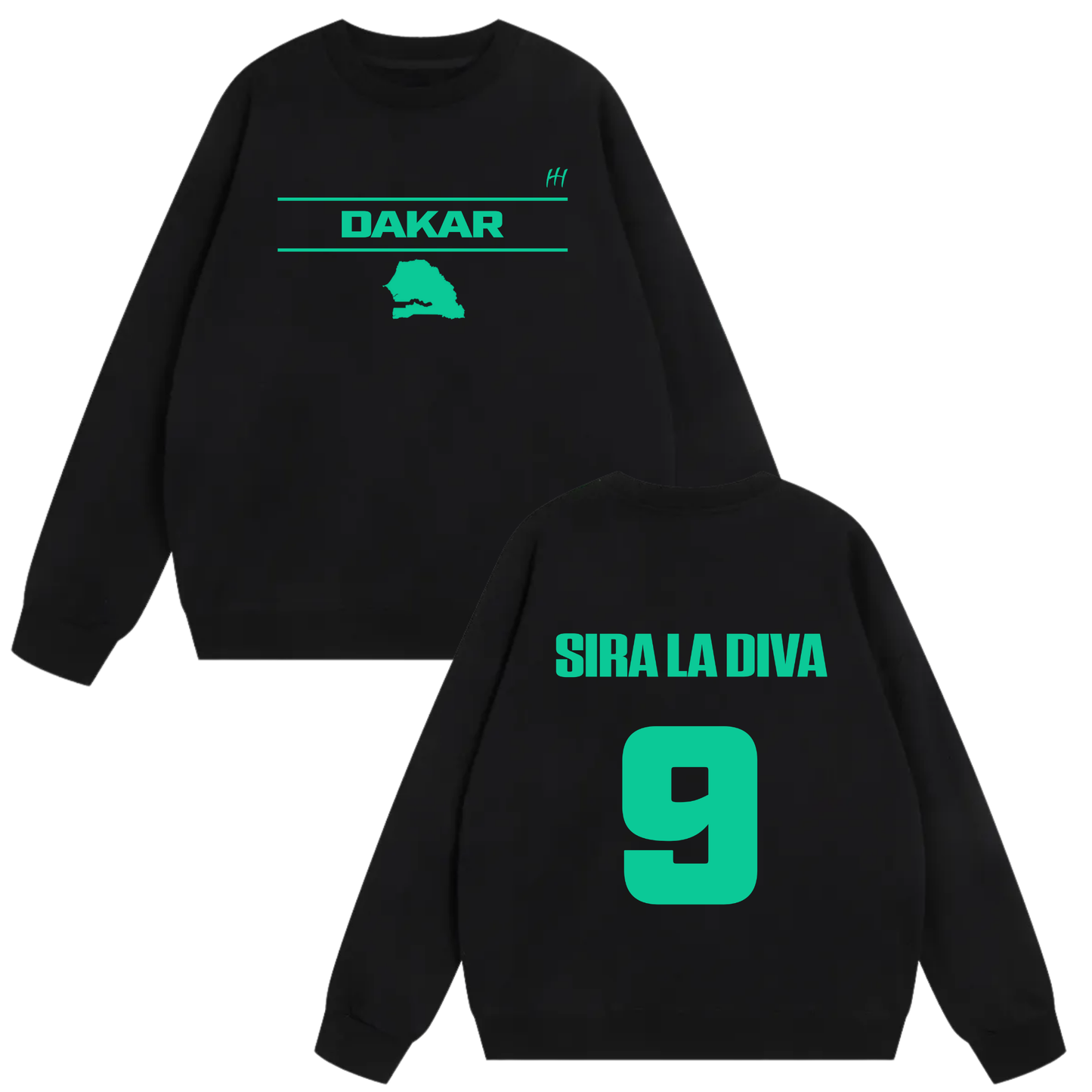 Néné Sira Diallo Heavyweight Crewneck Sweatshirt