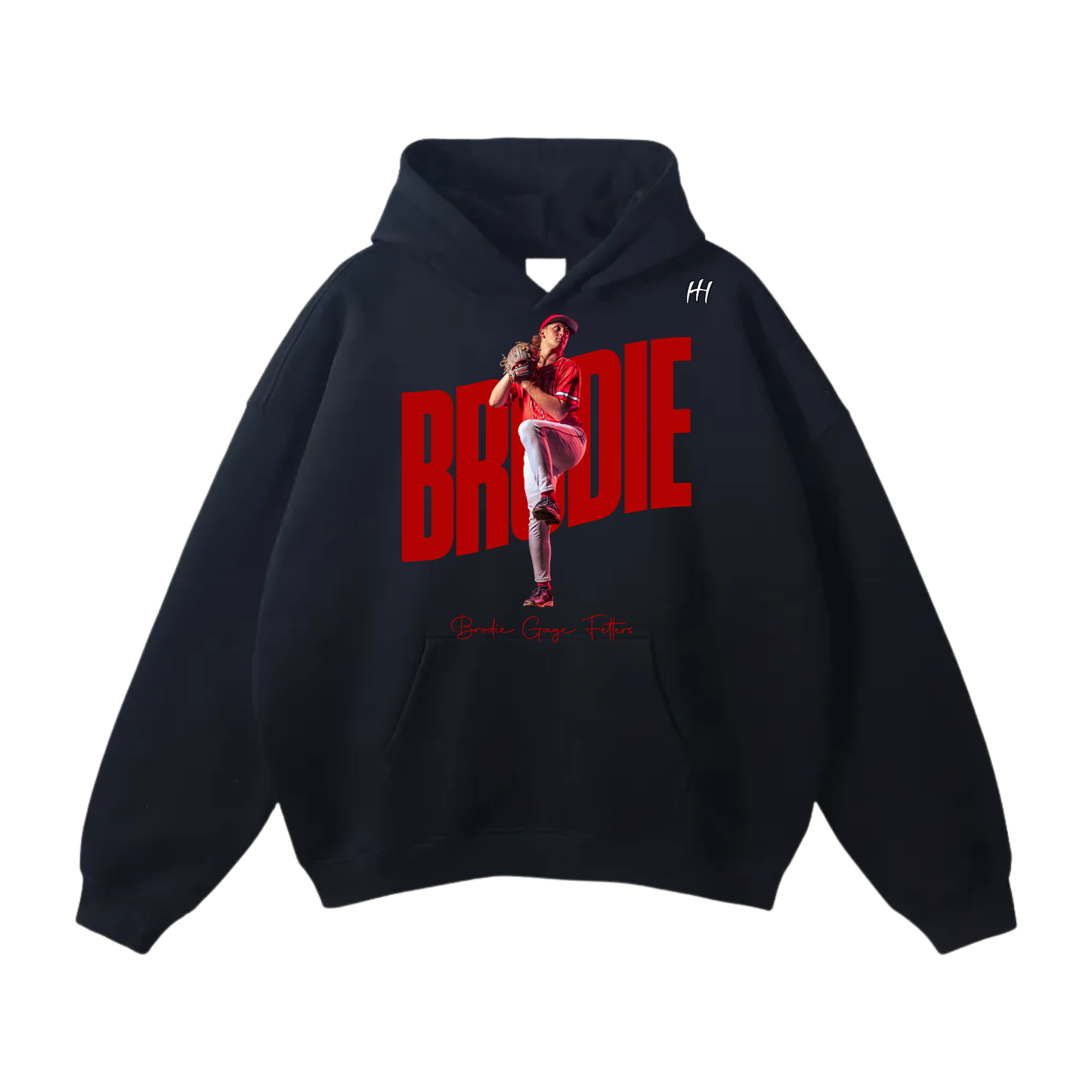 Brodie Gage Fetters Oversize Fleeced Hoodie