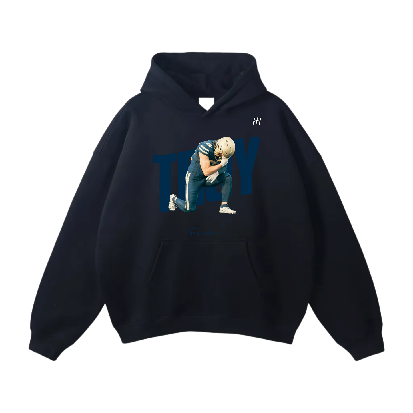 Troy Hazuda Oversize Fleeced Hoodie