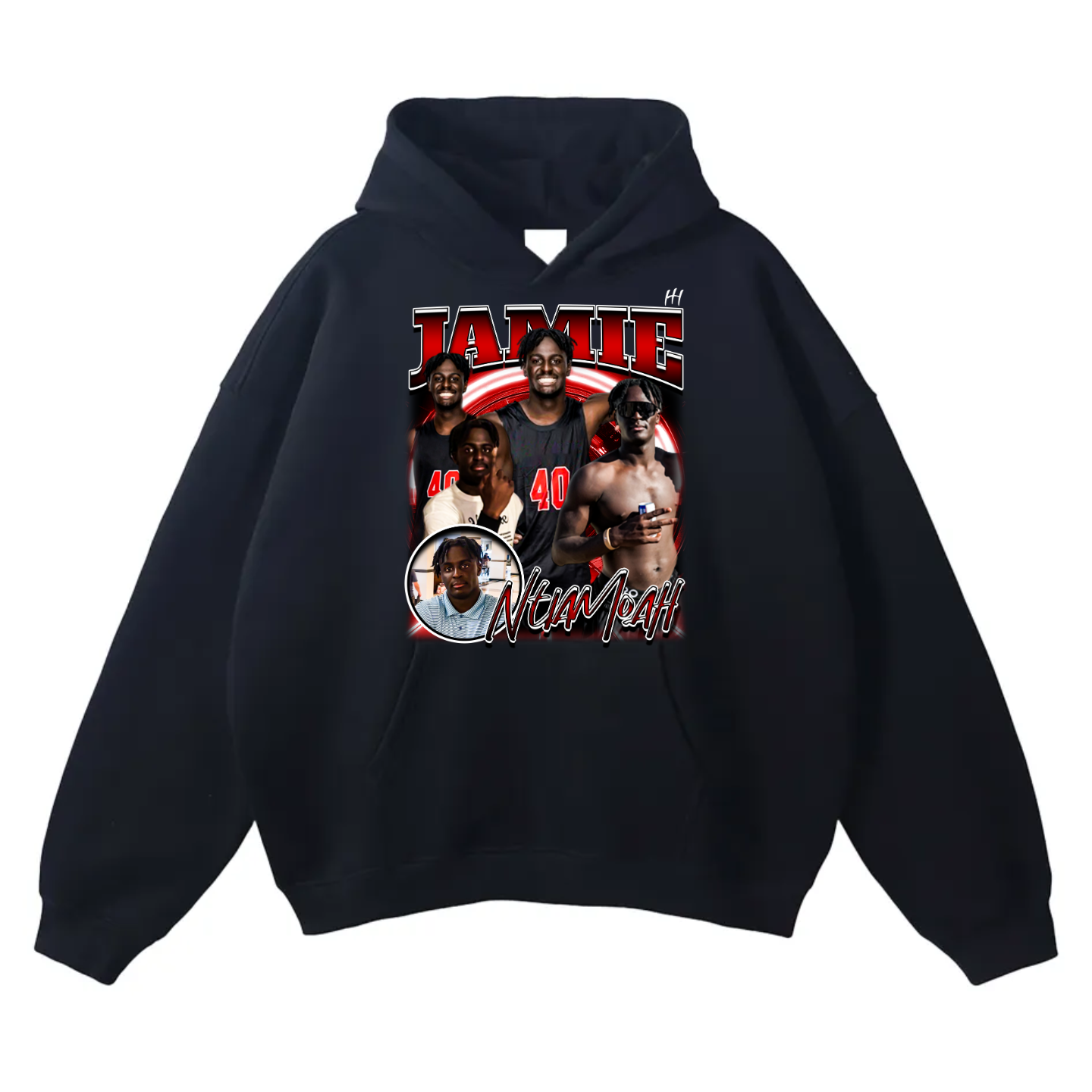 Jamie Ntiamoah Oversize Fleeced Hoodie