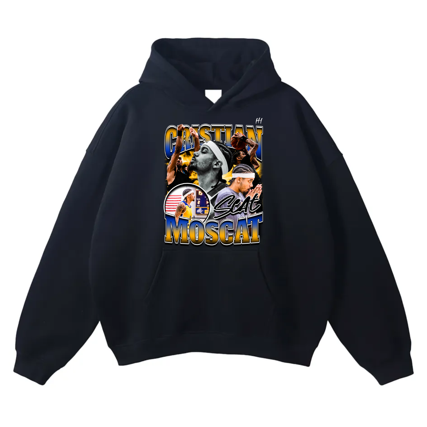 Cristian Moscat Oversize Fleeced Hoodie
