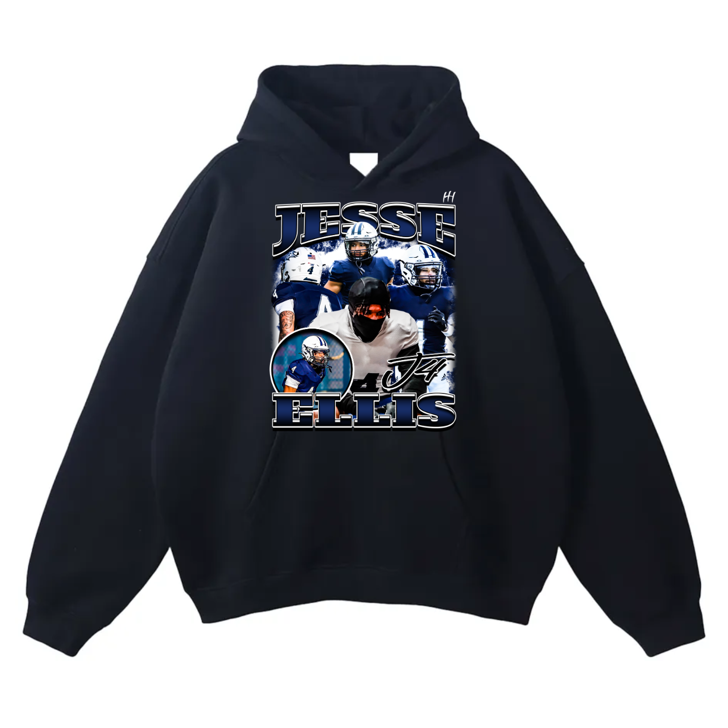 Jesse Ellis Oversize Fleeced Hoodie