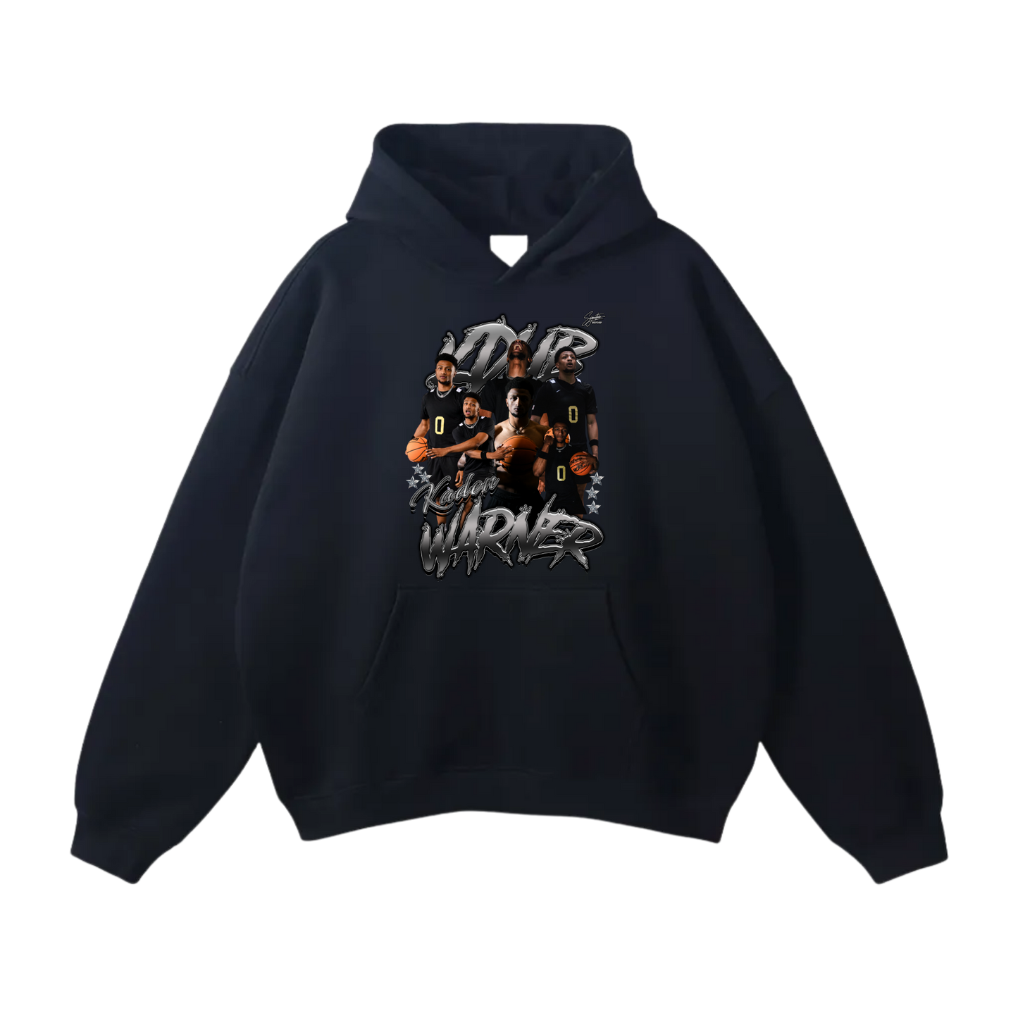 Kaden Warner Oversize Fleeced Hoodie
