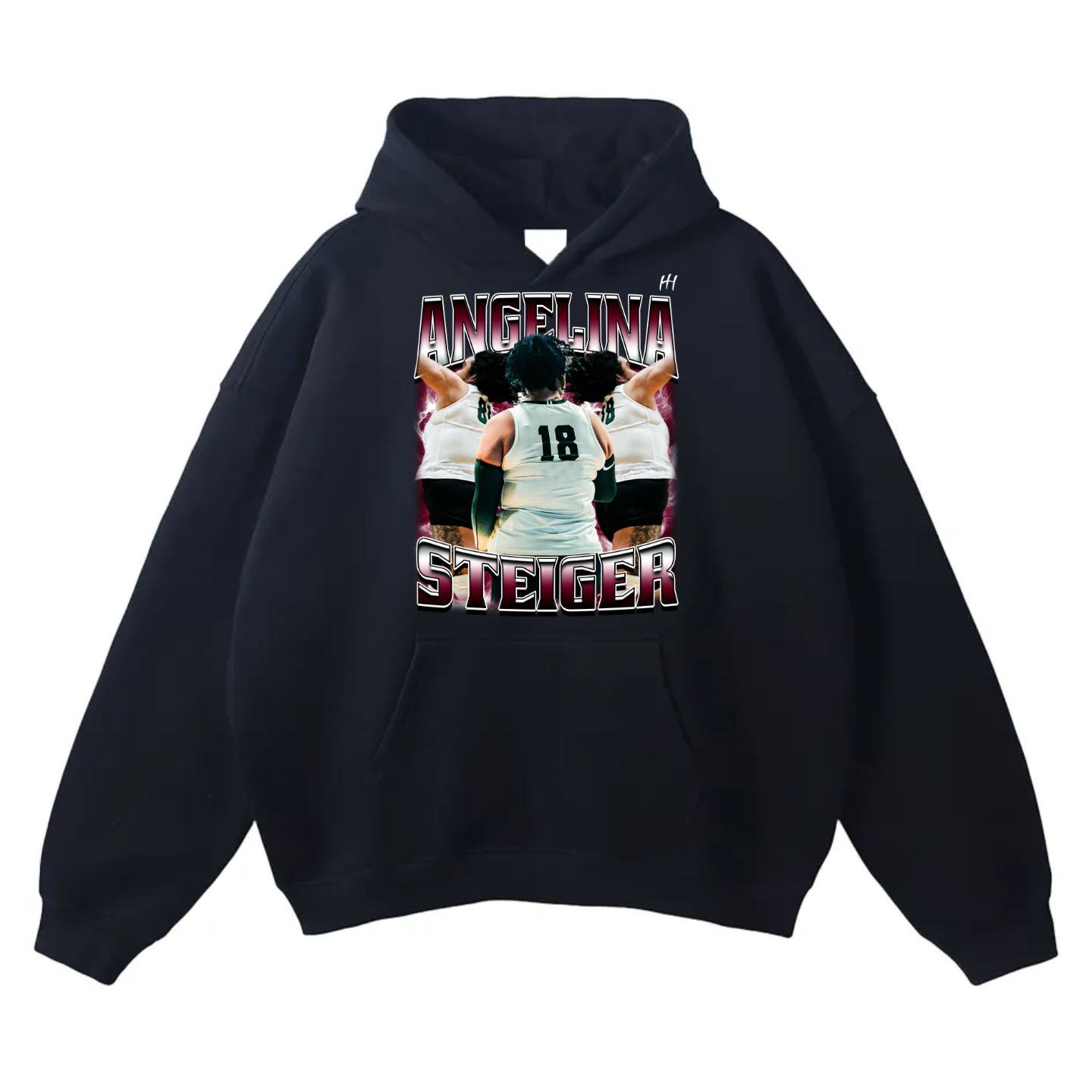 Angelina Steiger Oversize Fleeced Hoodie