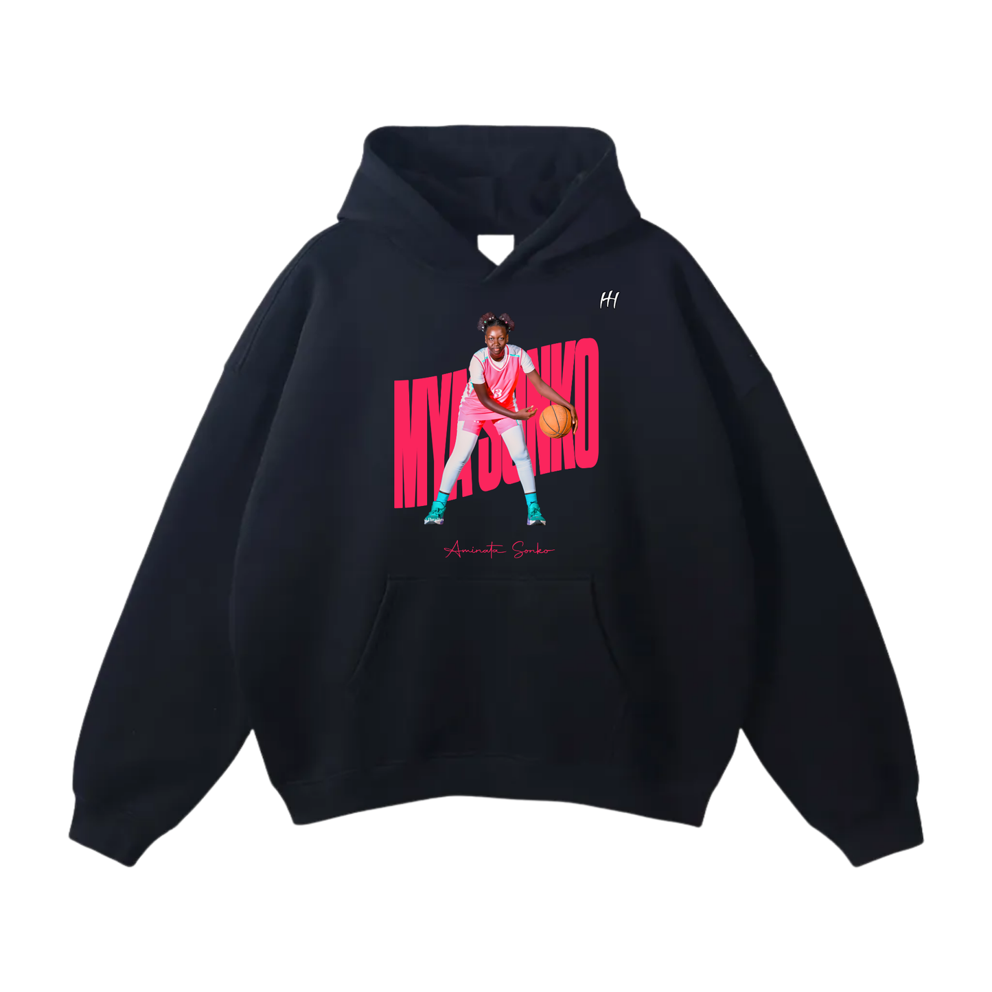 Aminata Sonko Oversize Fleeced Hoodie