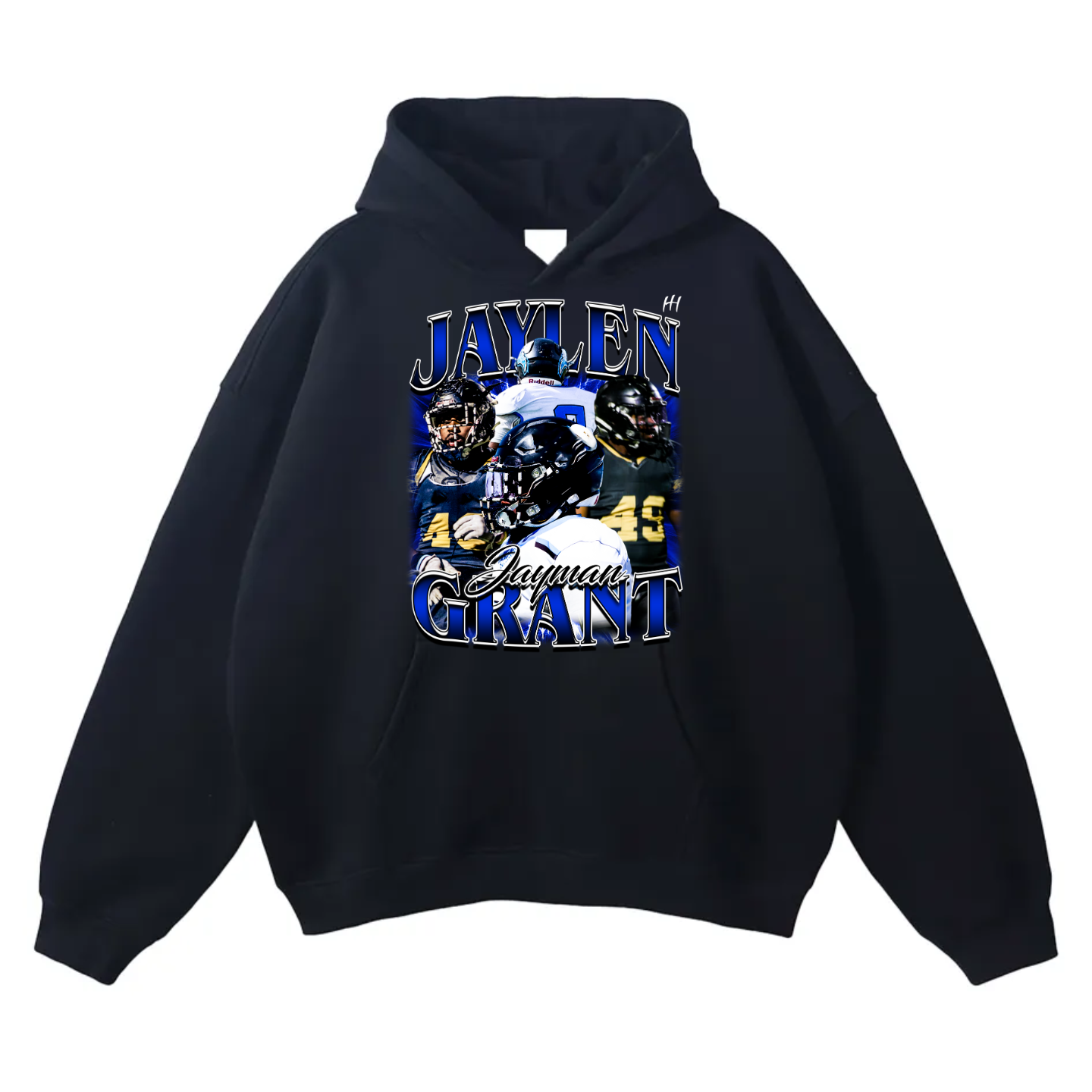 Jaylen Grant Oversize Fleeced Hoodie