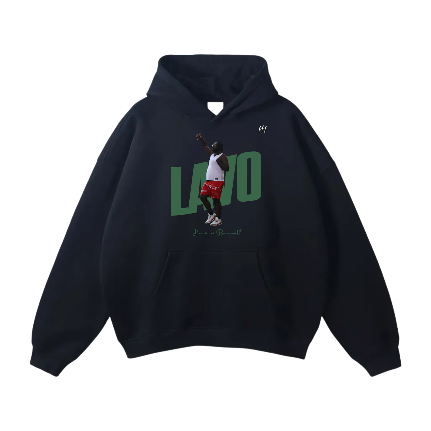 Lavosious Bracewell Oversize Fleeced Hoodie