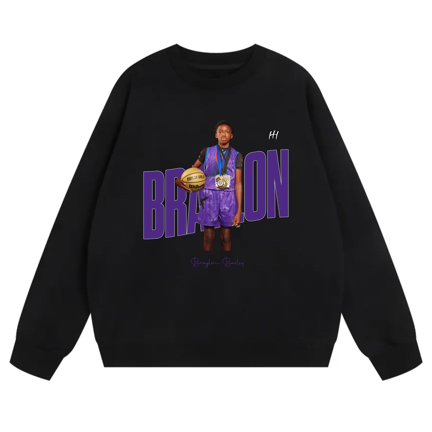 Braylon Barley Heavyweight Crewneck Sweatshirt