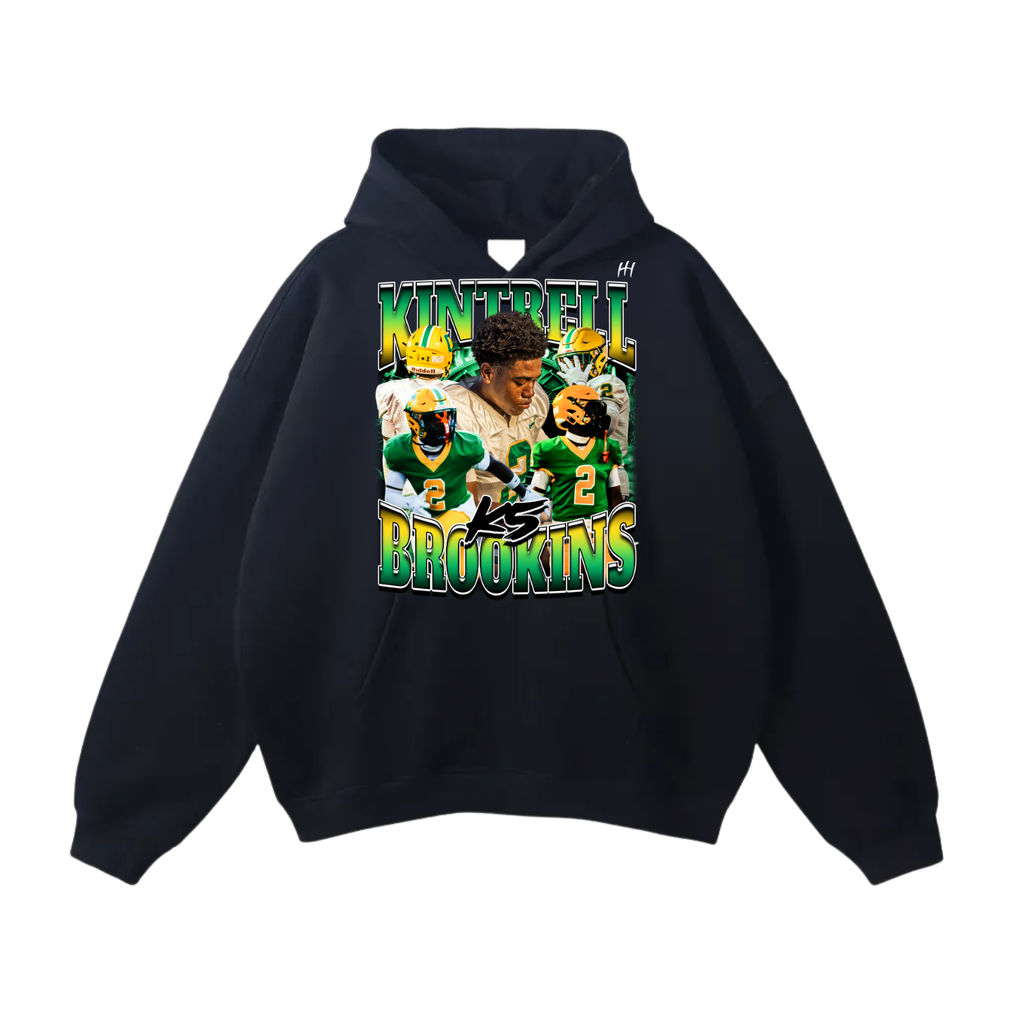 Kintrell Brookins Oversize Fleeced Hoodie