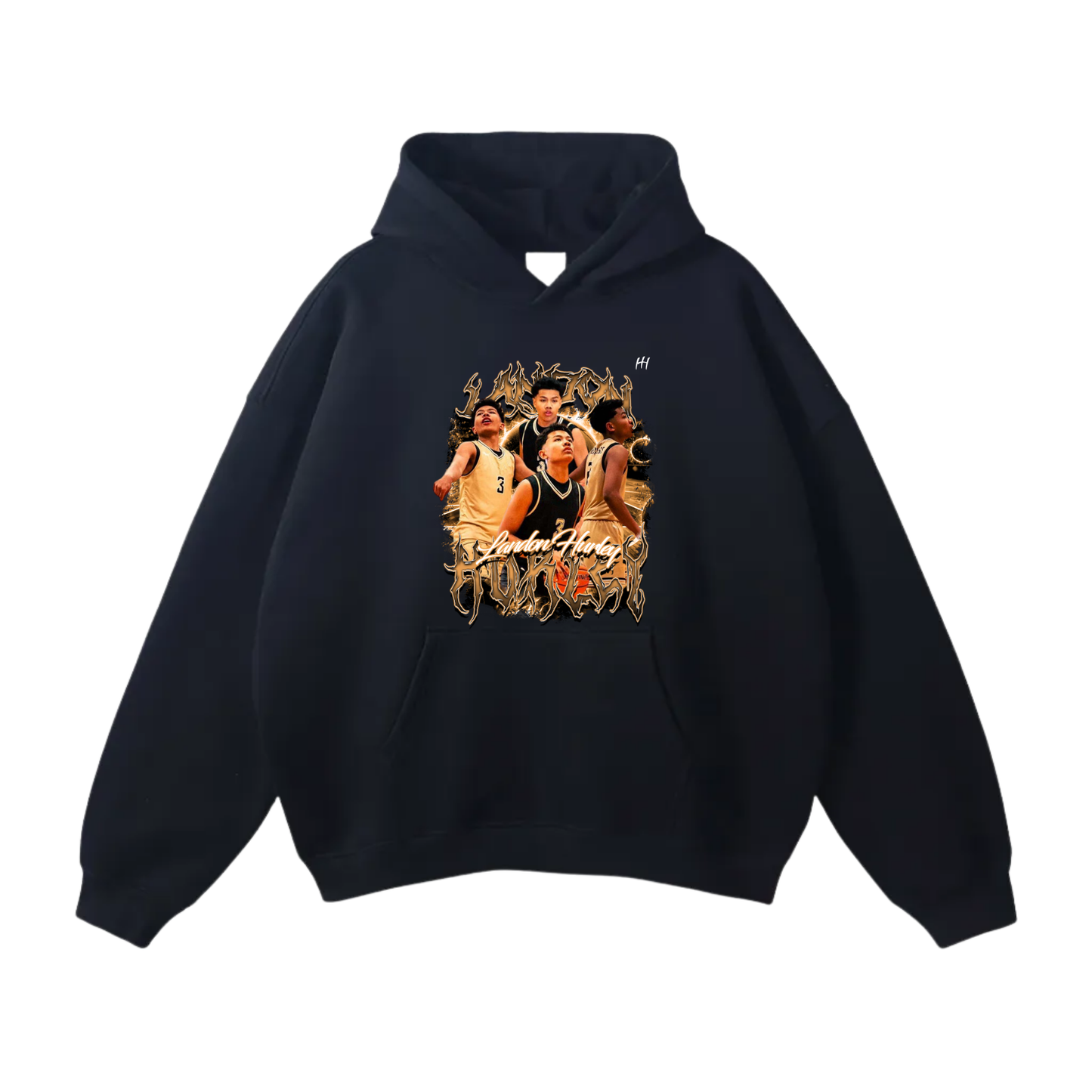 Landon Hurley Oversize Fleeced Hoodie