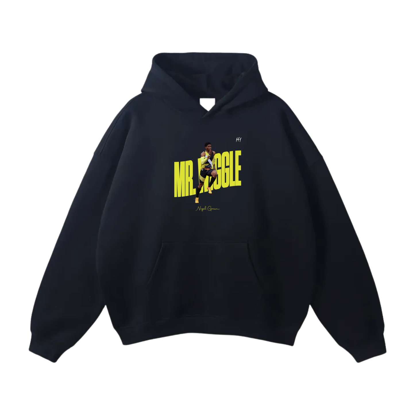 Nigel Green Oversize Fleeced Hoodie