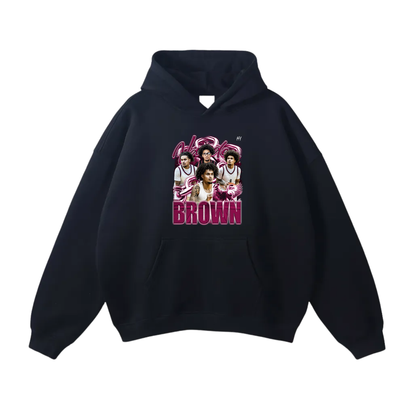 Vander Brown Oversize Fleeced Hoodie