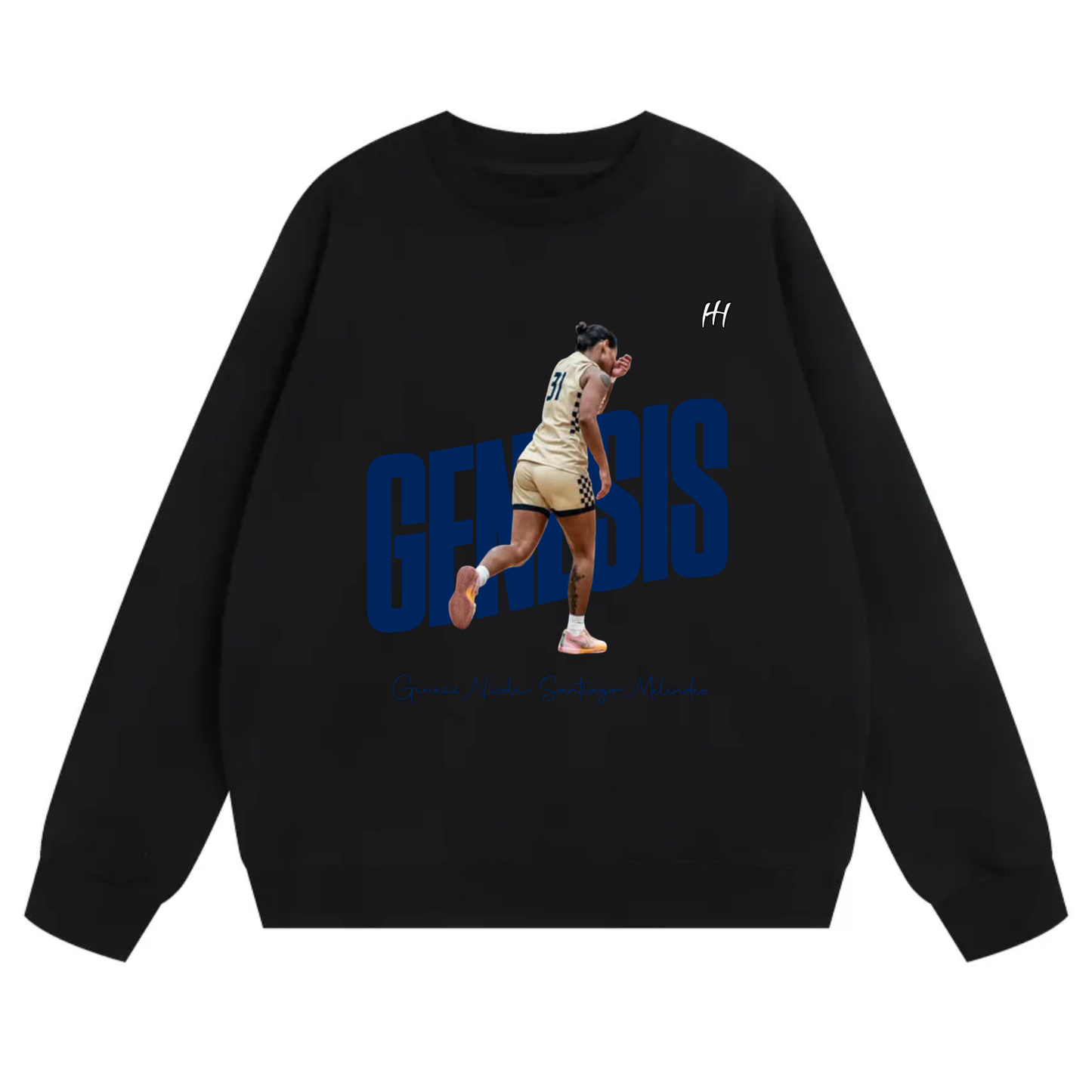 Genesis Nicole Santiago Melendez Heavyweight Crewneck Sweatshirt
