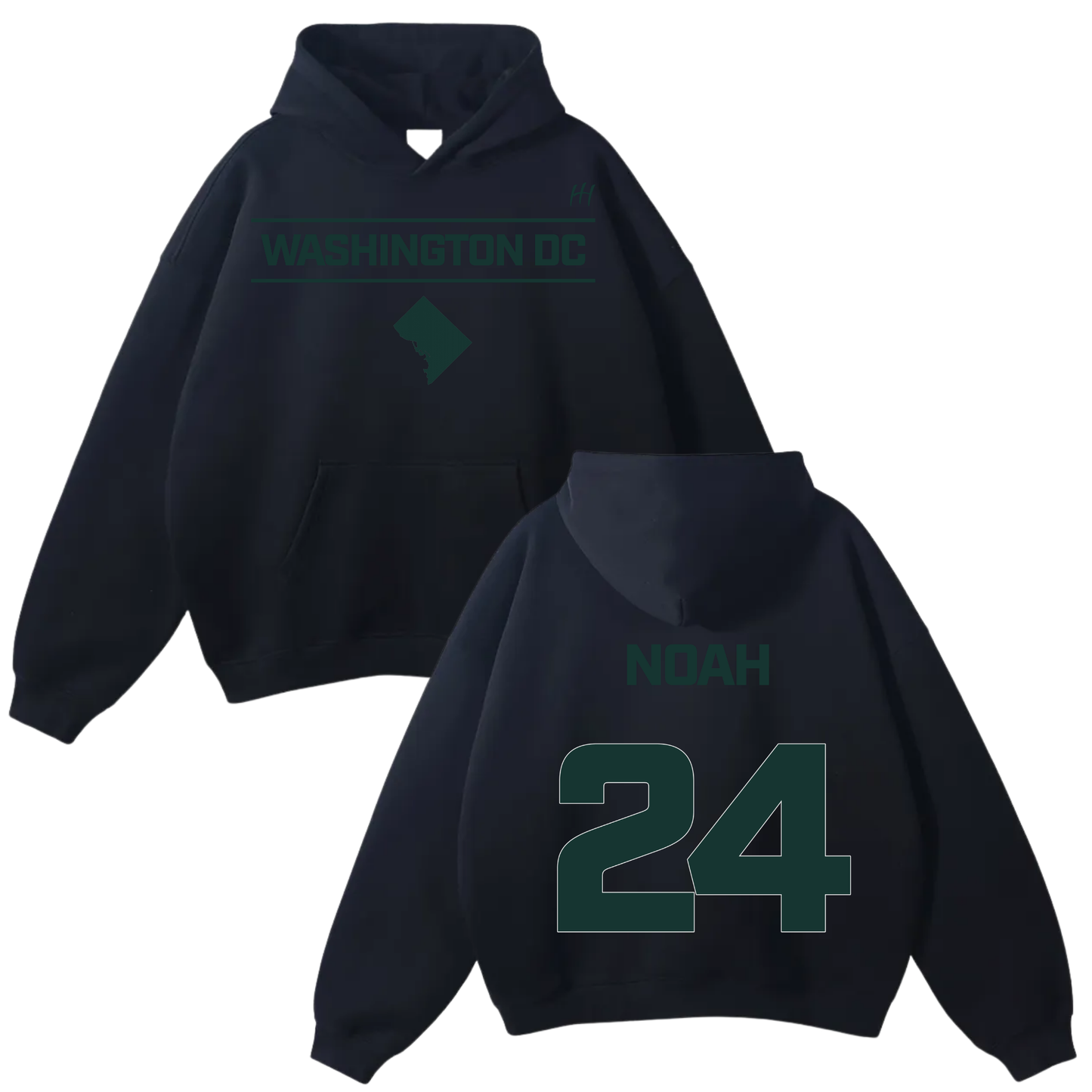 Noah Smith Oversize Fleeced Hoodie