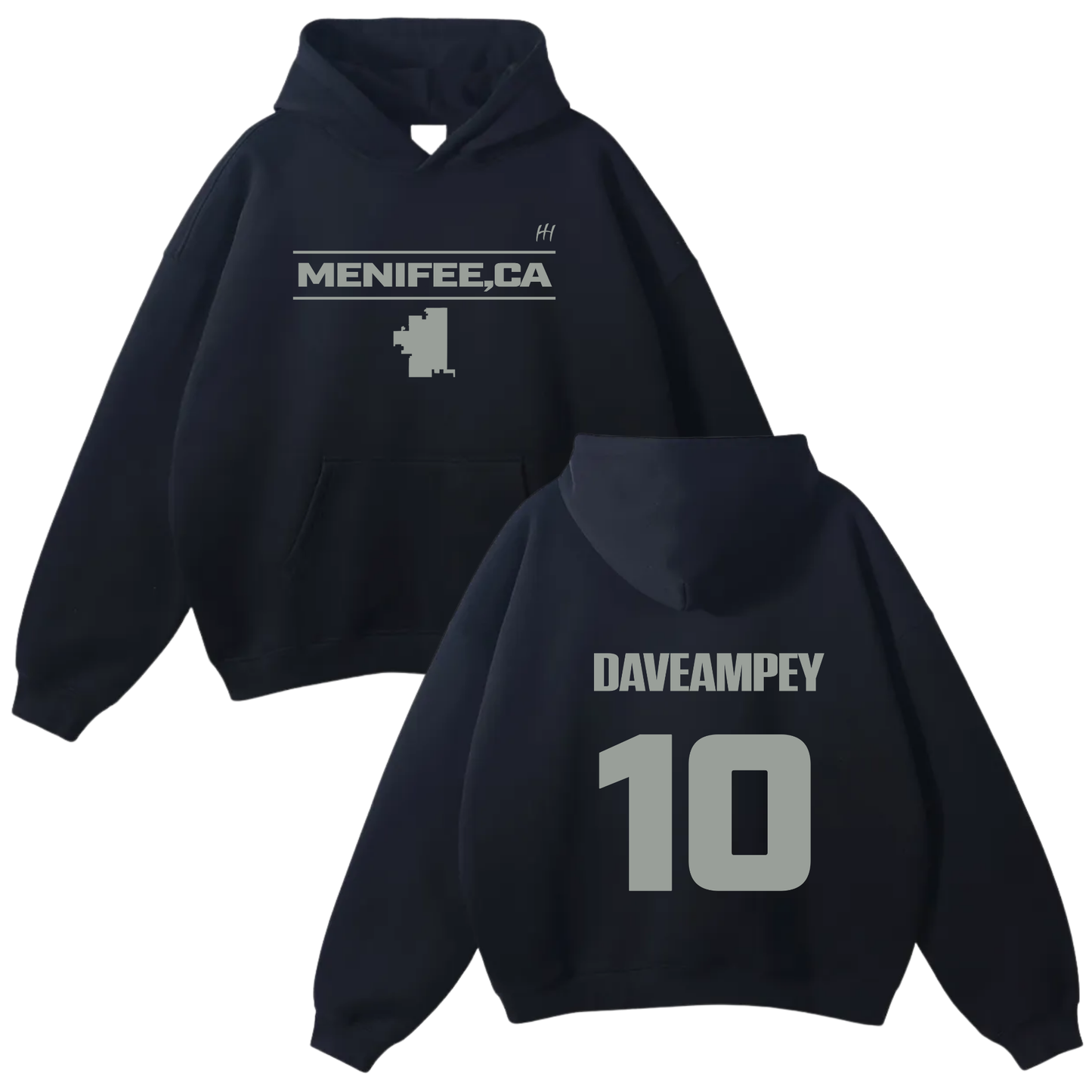 Dave Mapey Oversize Fleeced Hoodie