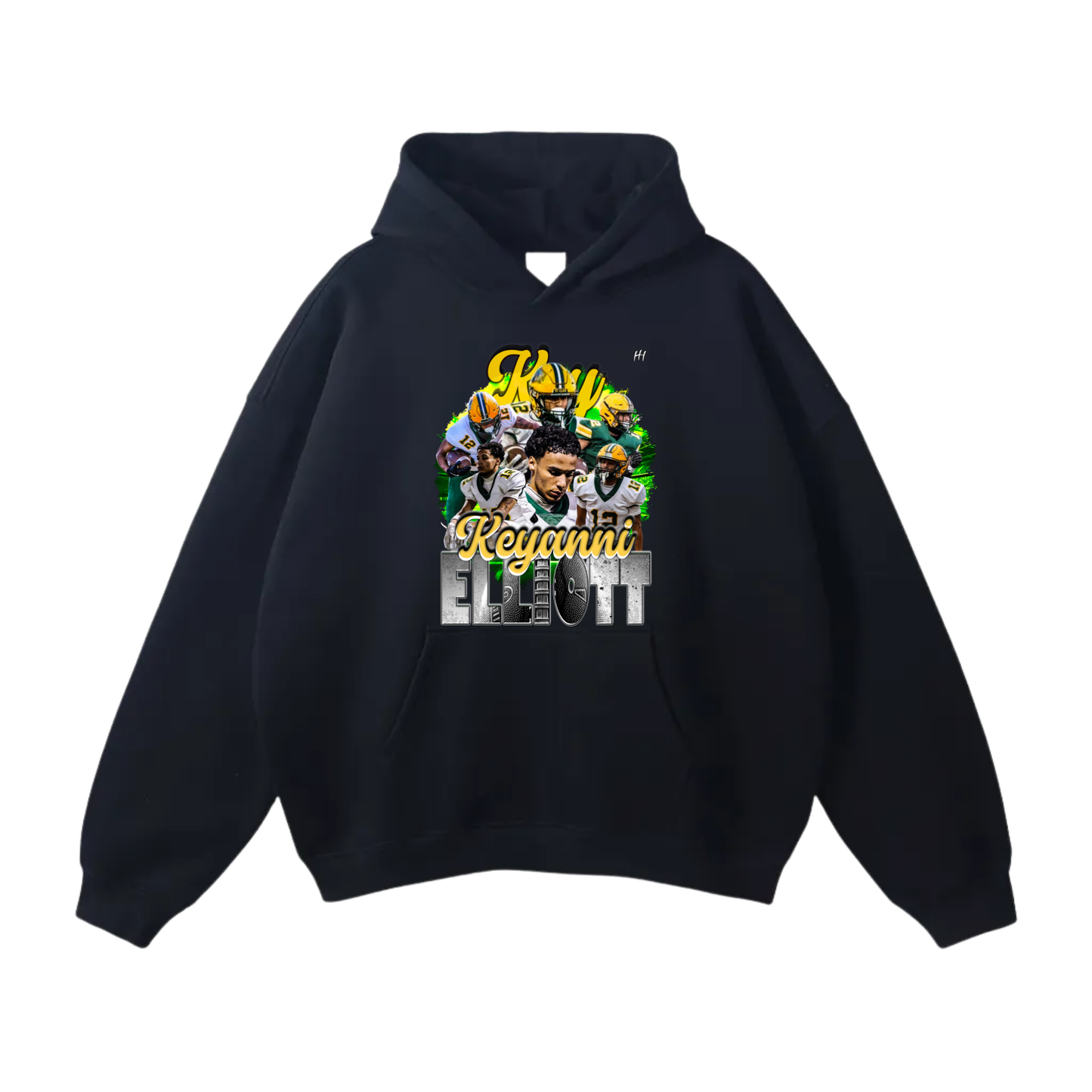 Keyanni Elliott Oversize Fleeced Hoodie