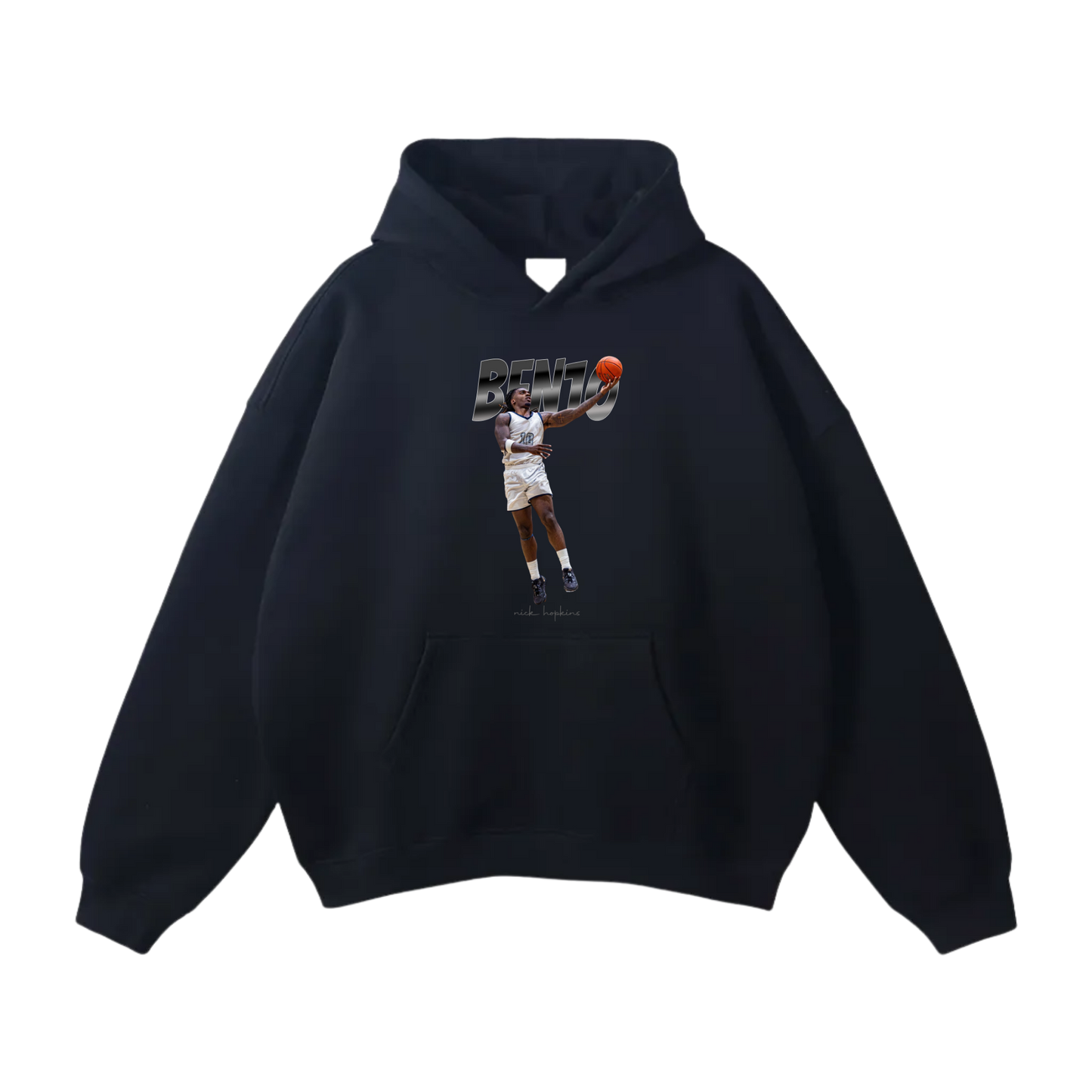 Nick Hopkins Oversize Fleeced Hoodie