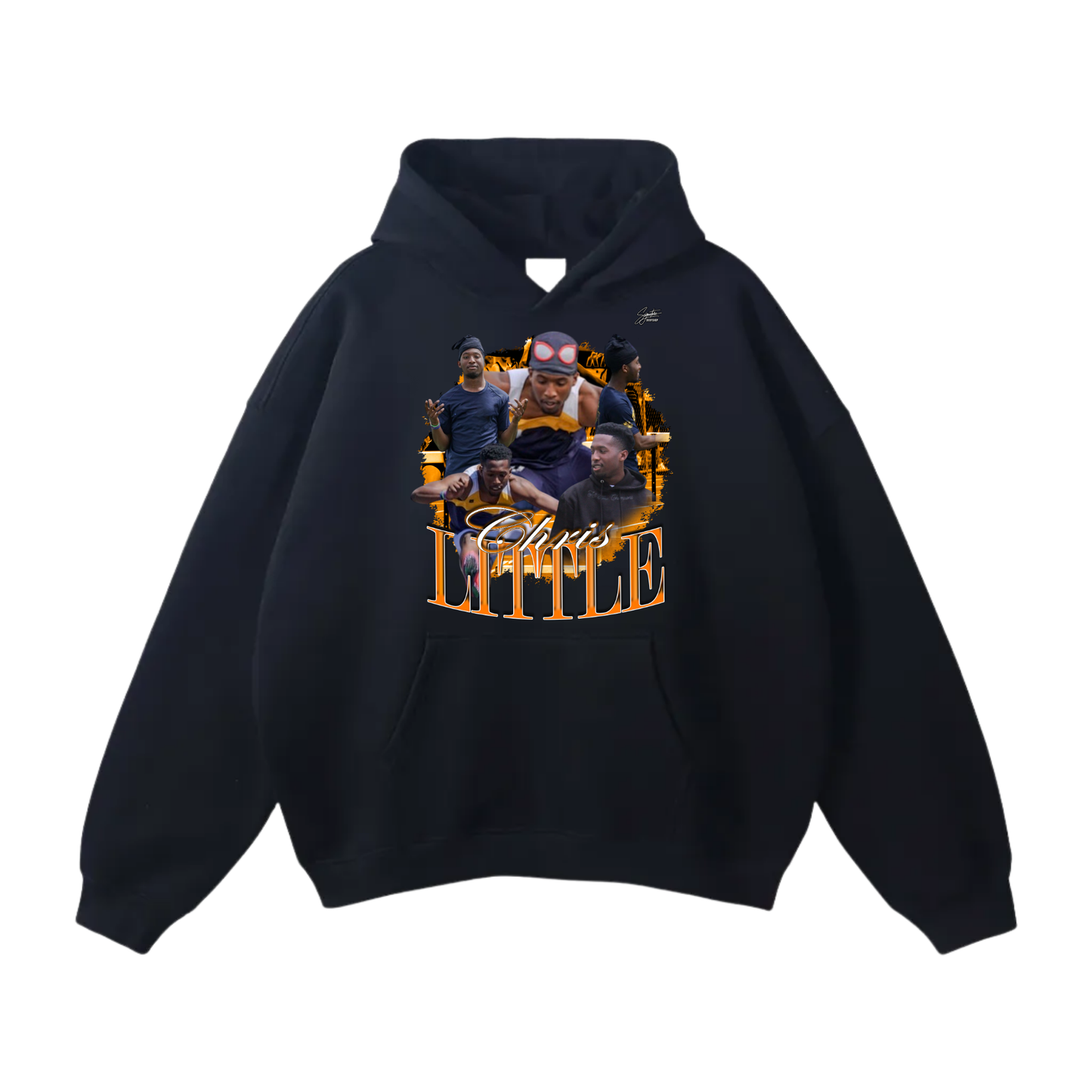 Chris Little Oversize Fleeced Hoodie